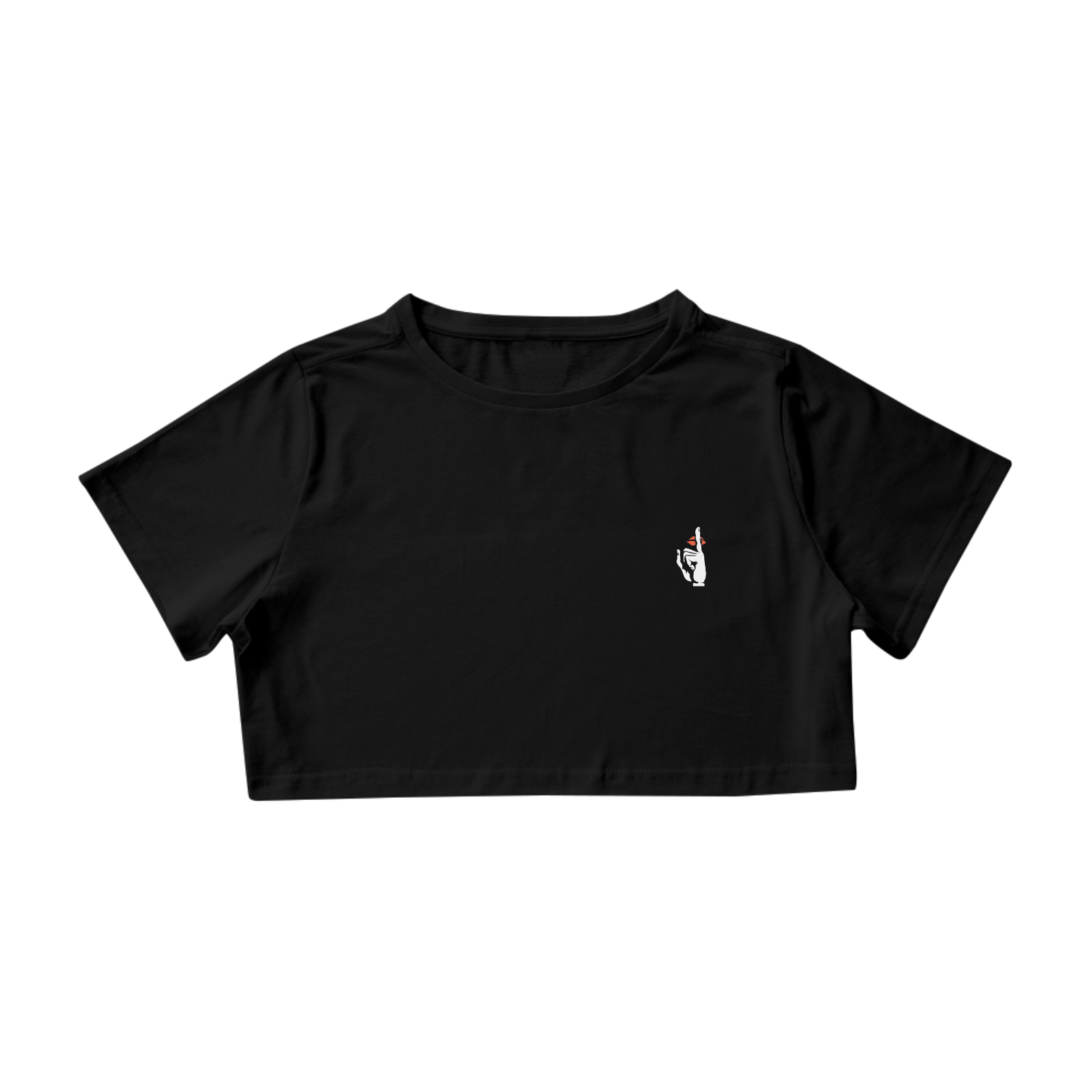 Camisa Cropped Shh 