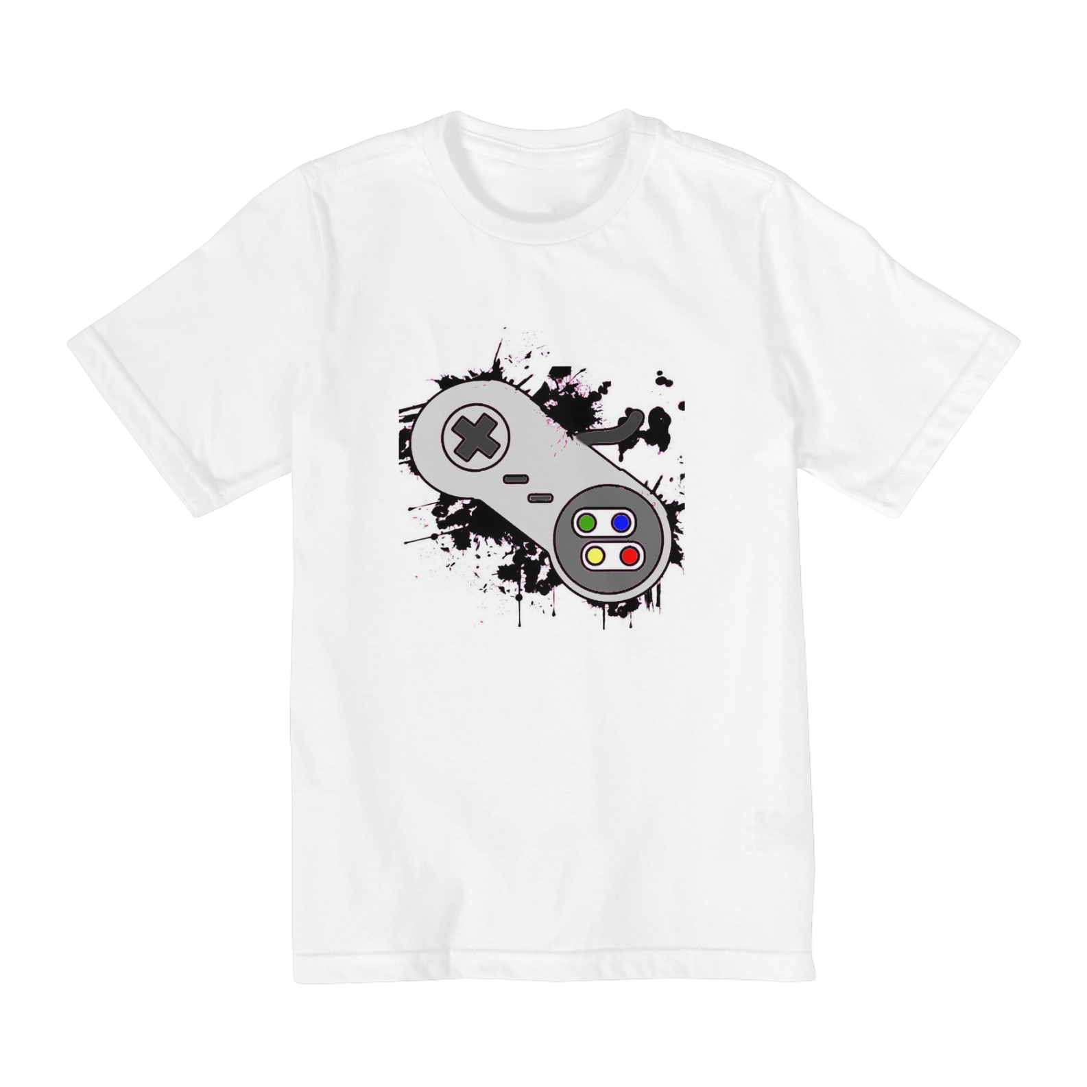camiseta infantil gamer nintendo