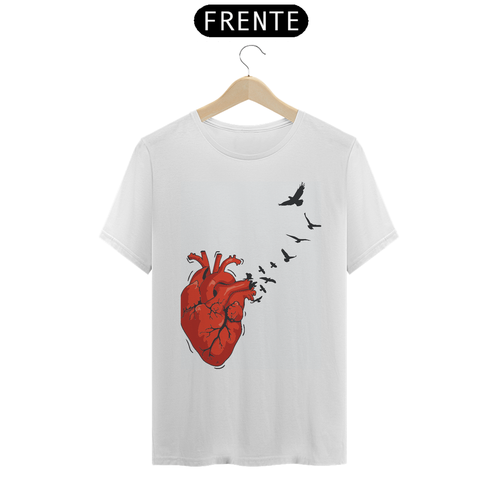 Camiseta bird heart