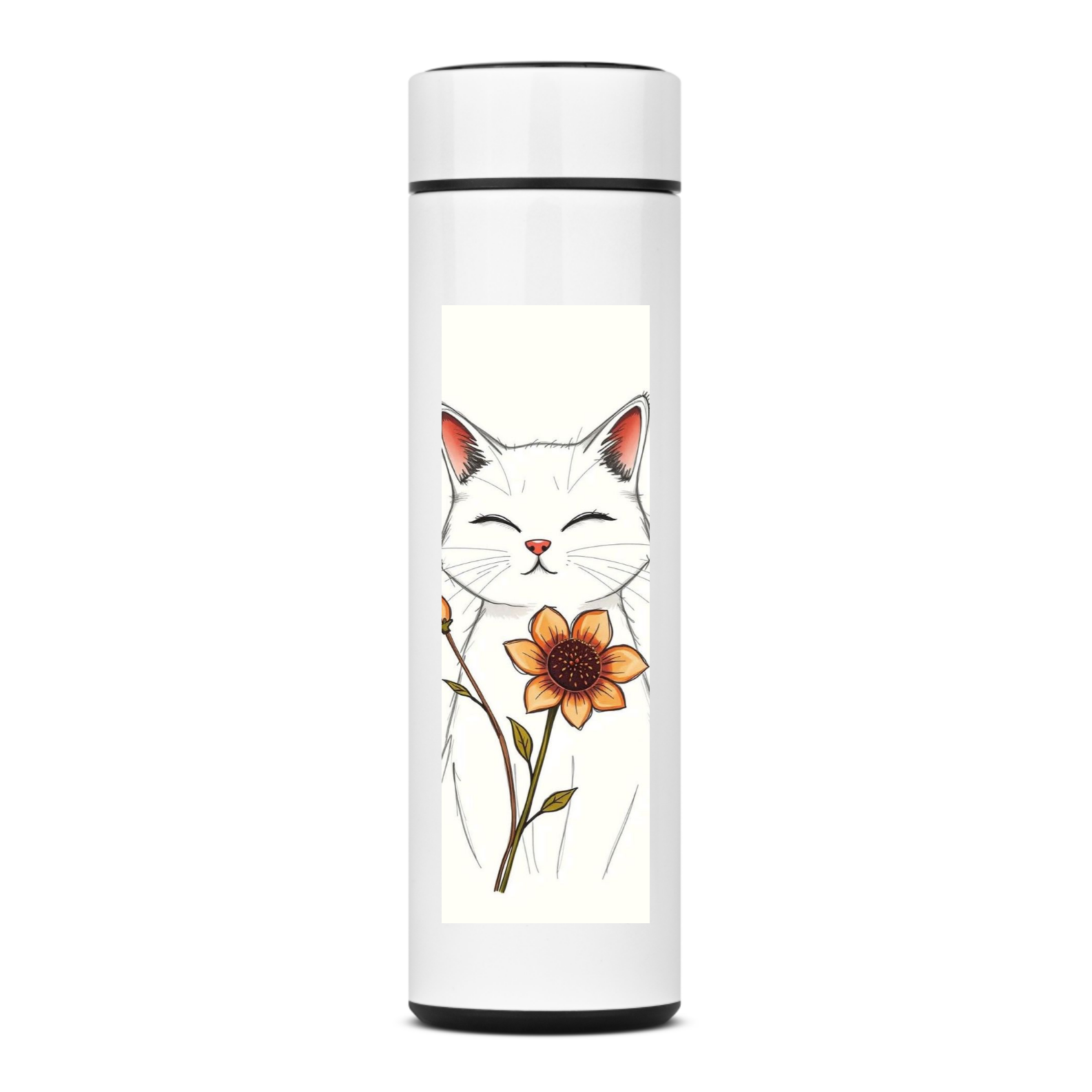 Gato flor