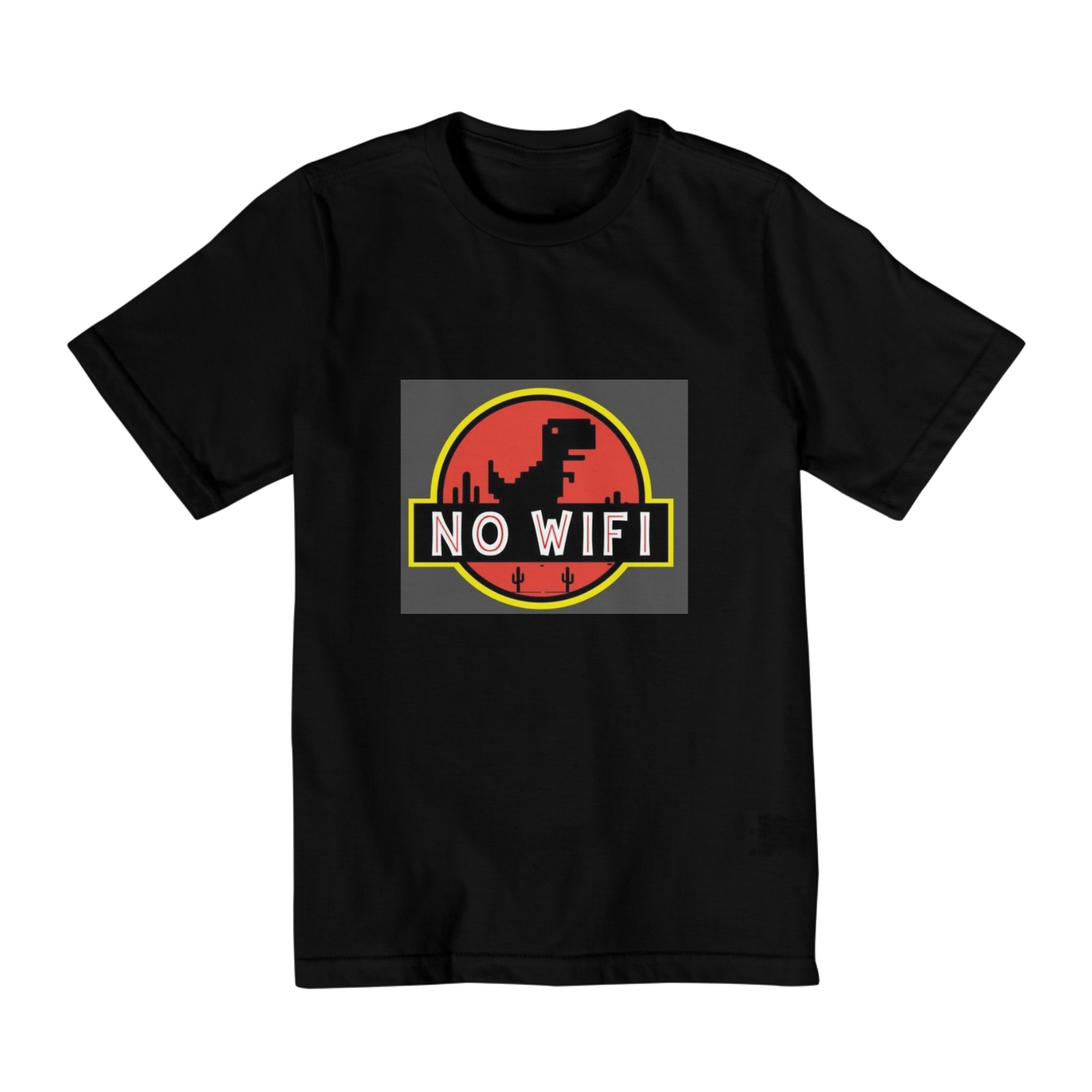 camiseta no wifi jurassic park