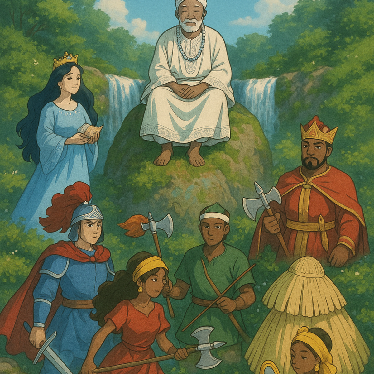 Porta Retrato dos Orixás