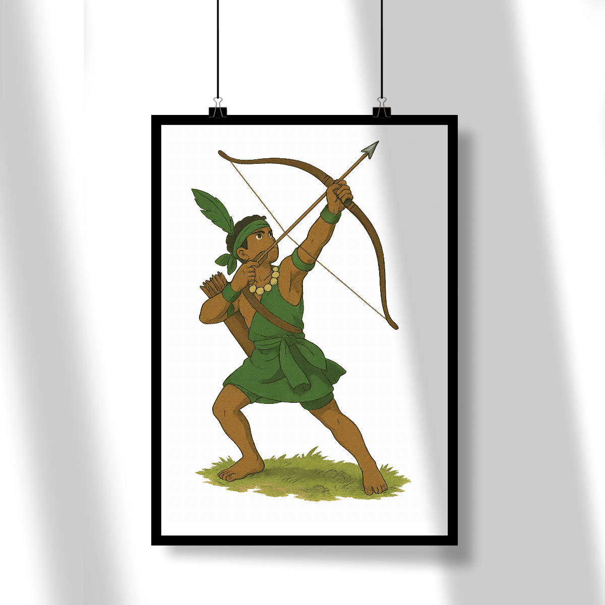 Porta-Retrato Oxóssi Caçador