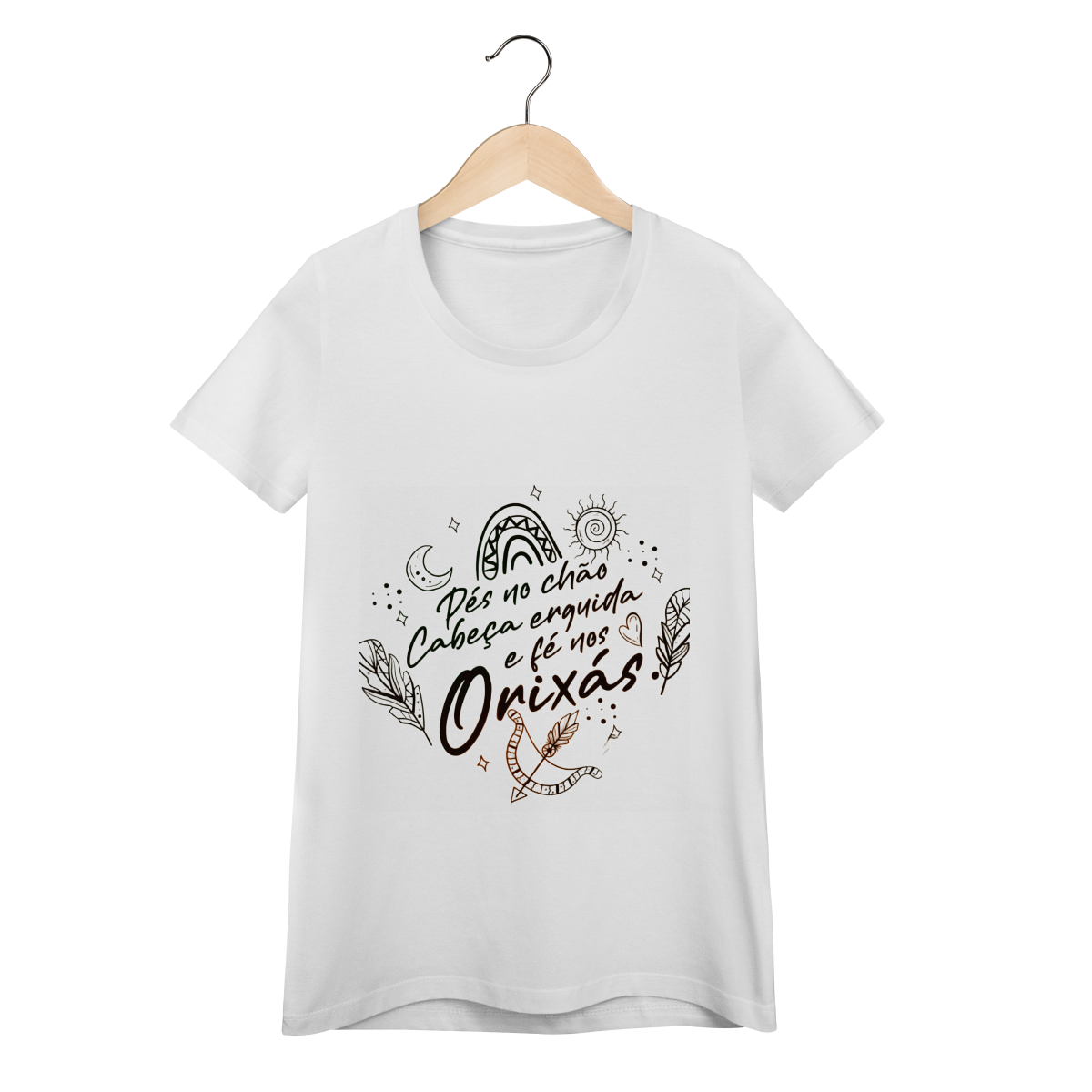 CAMISETA FÉ NOS ORIXÁS