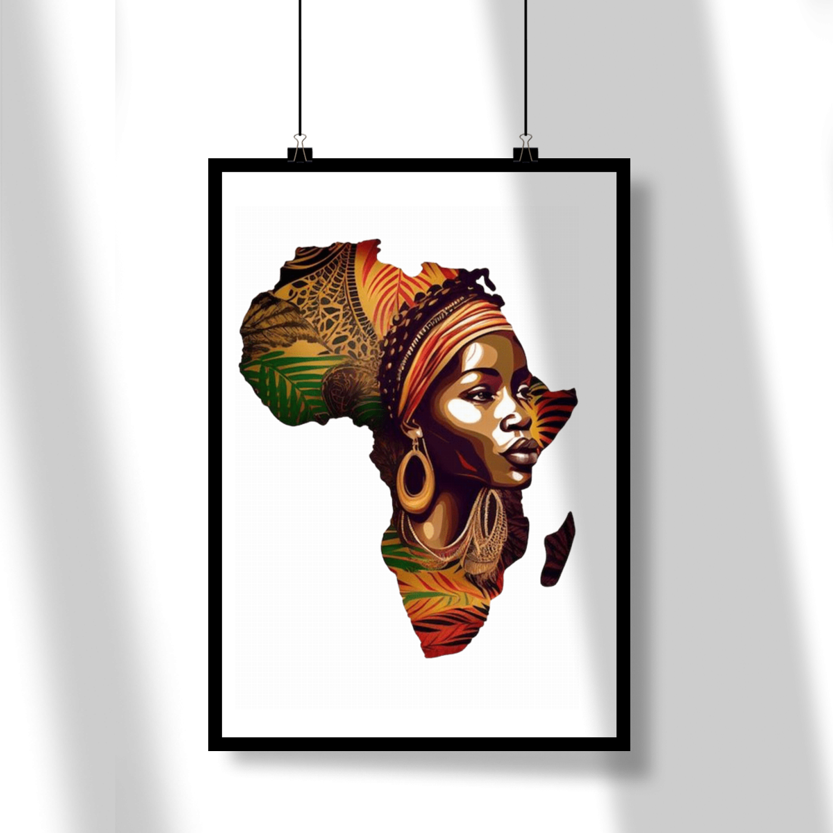 QUADRO PÔSTER ÁFRICA