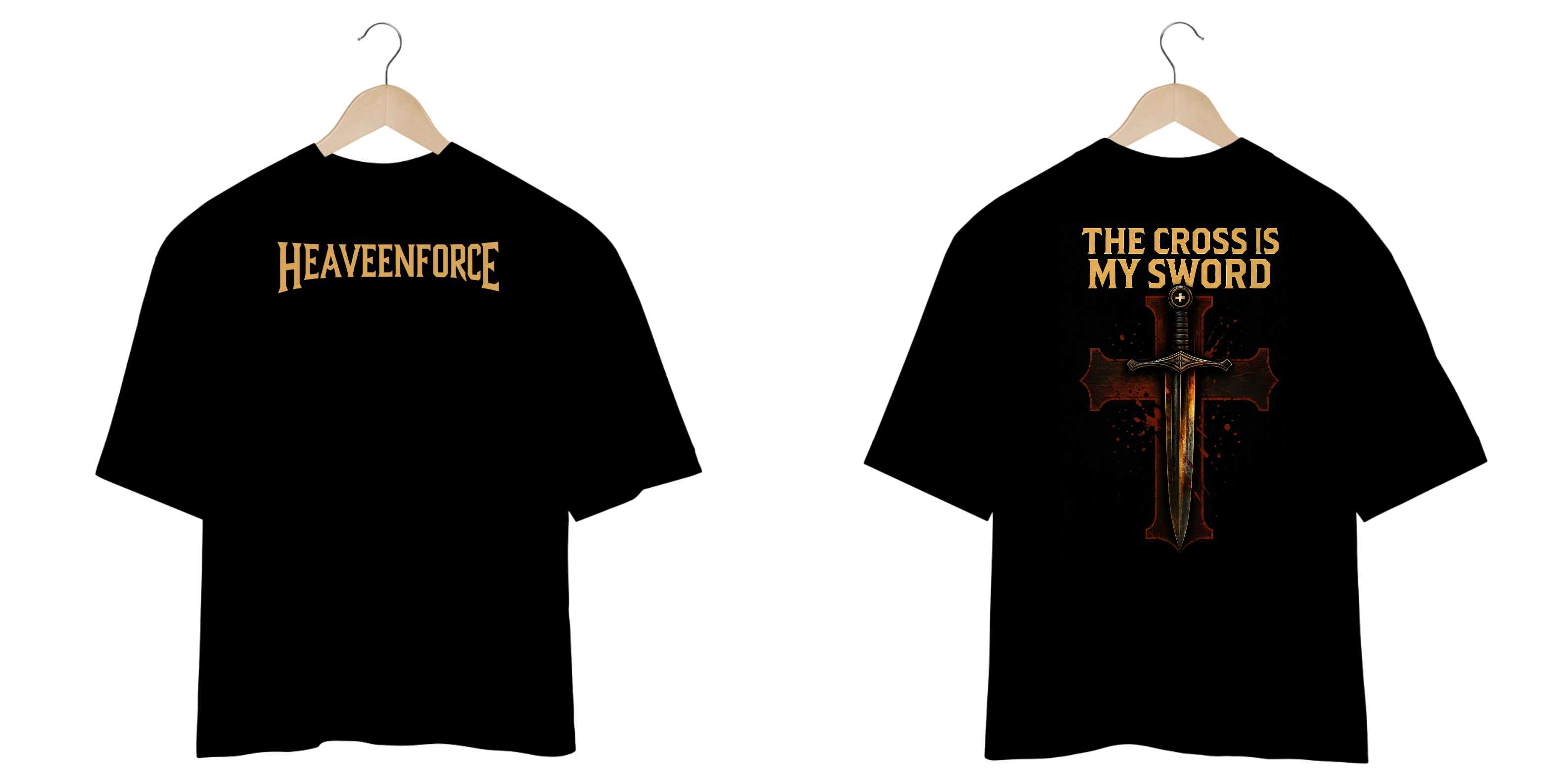 Oversized - The Cross is My Sword