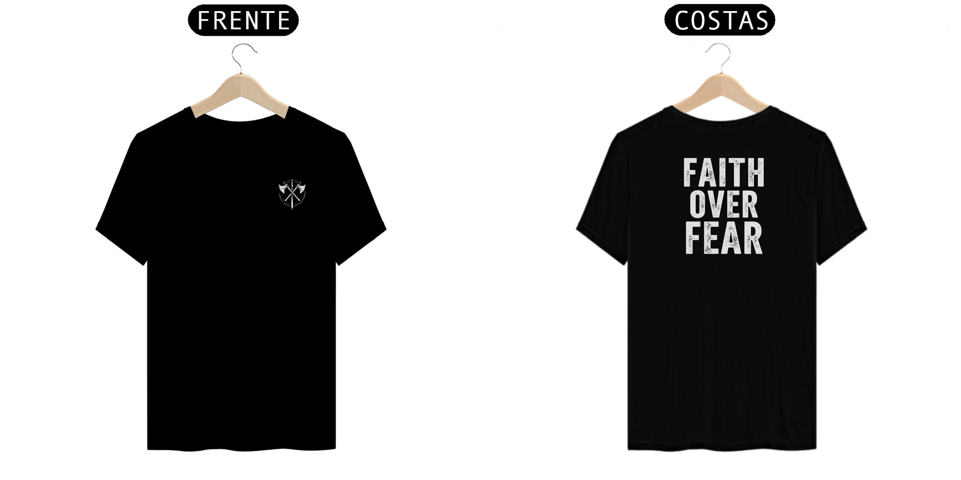 Camiseta - Faith Over Fear