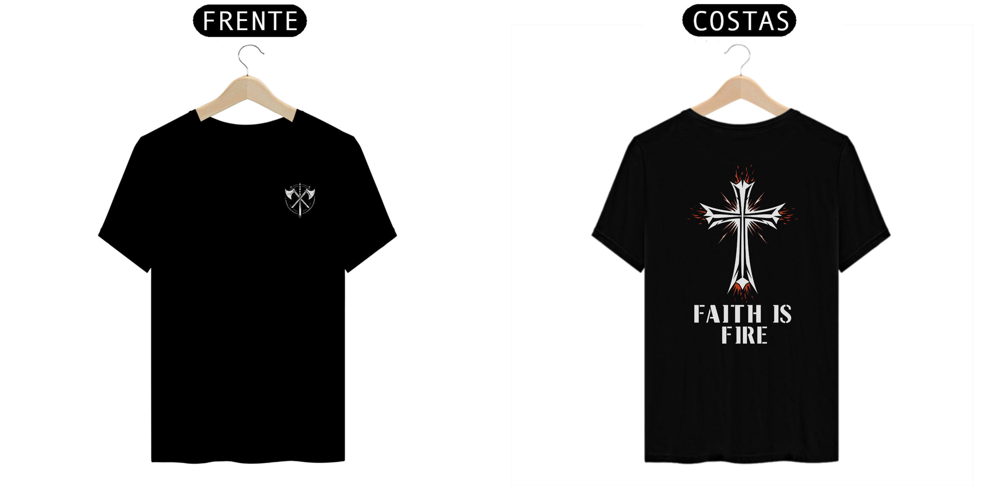 Camiseta - Faith is Fire