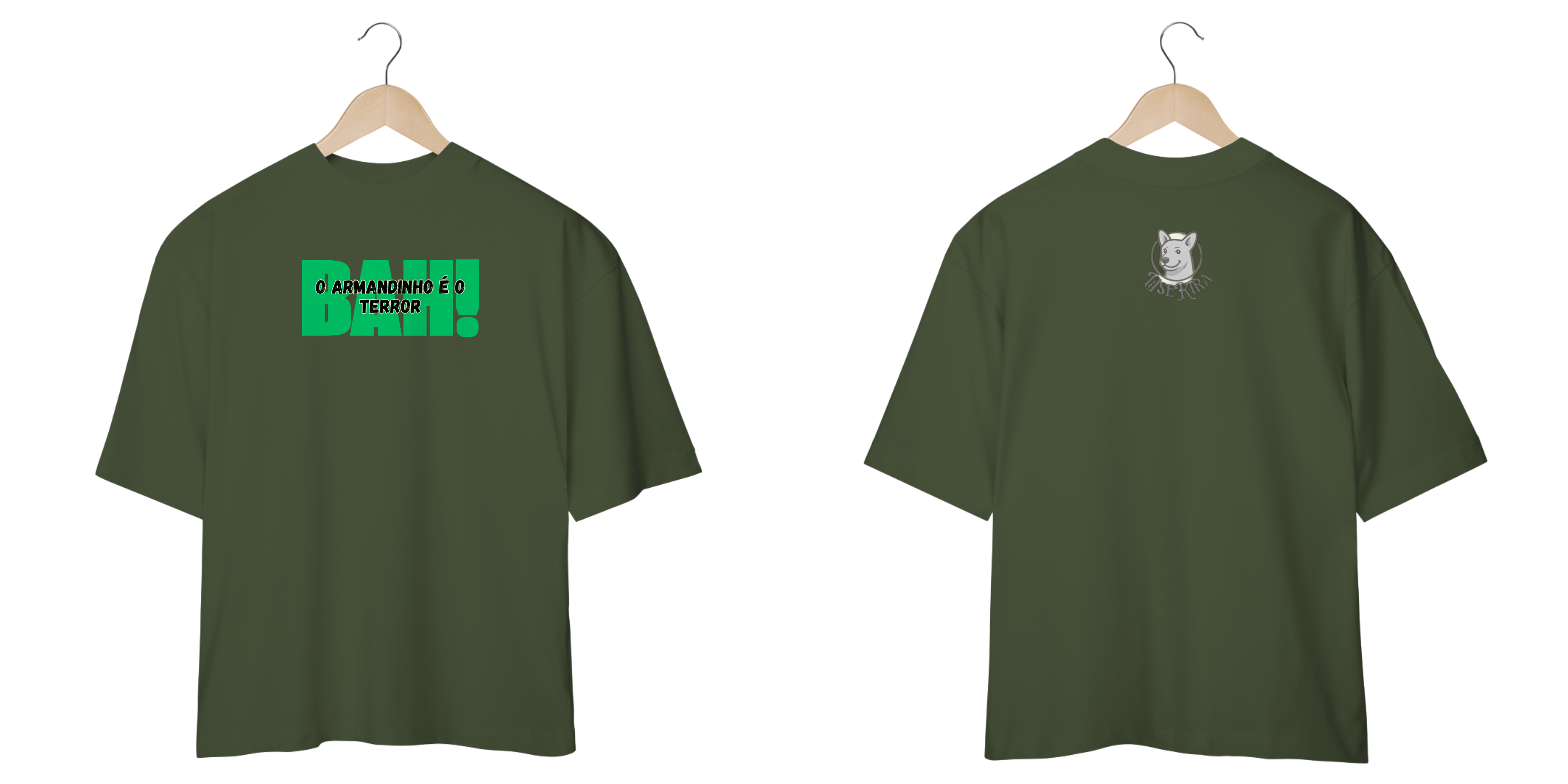 CAMISETA - Bah! o ARMANDINHO é o terror!