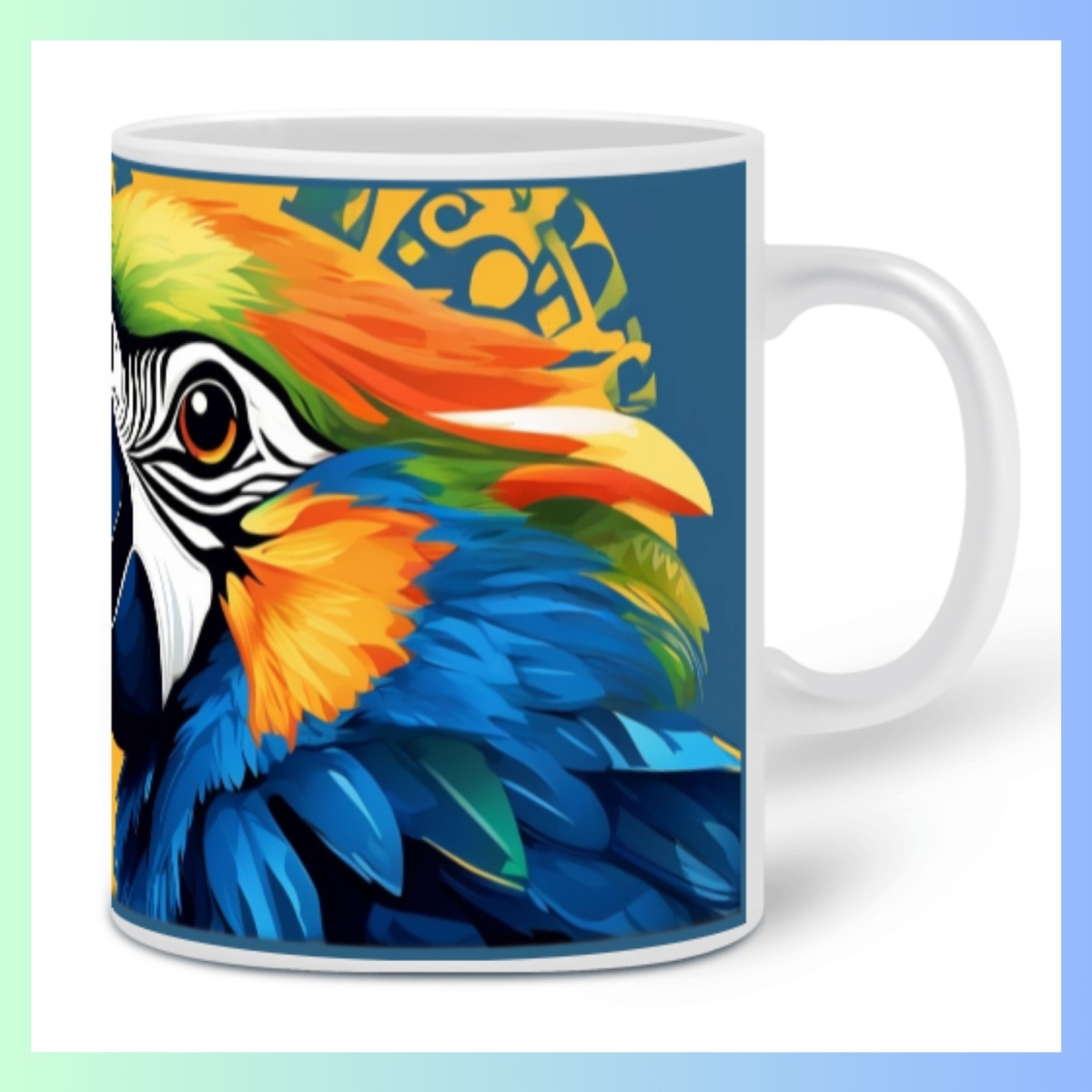 ARTEMÍSIA Canecas - 'ARARA-CANINDÉ - Cerrado Brasileiro' - 02