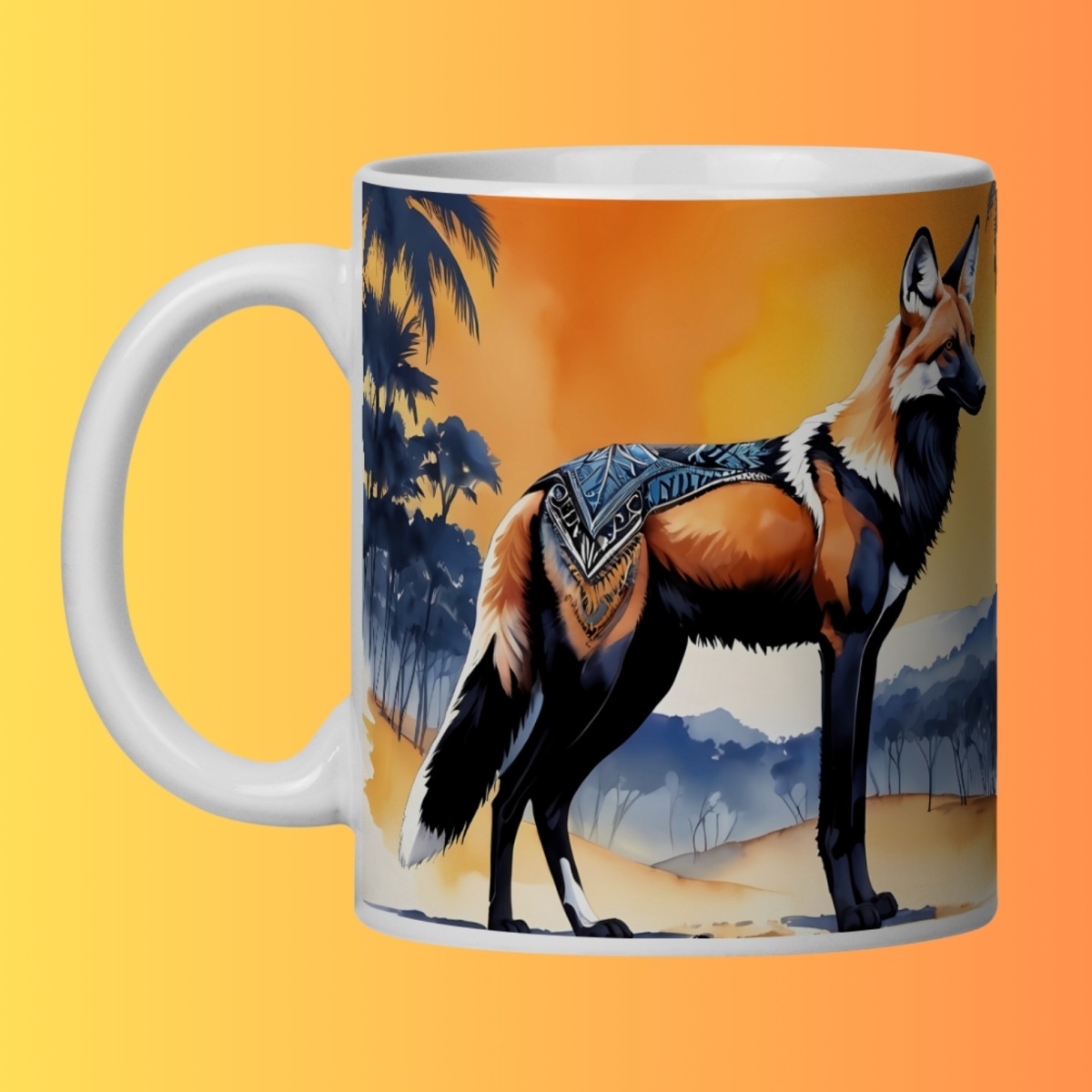 ARTEMÍSIA Canecas – ‘Lobo-guará – Cerrado Brasileiro’ - 01