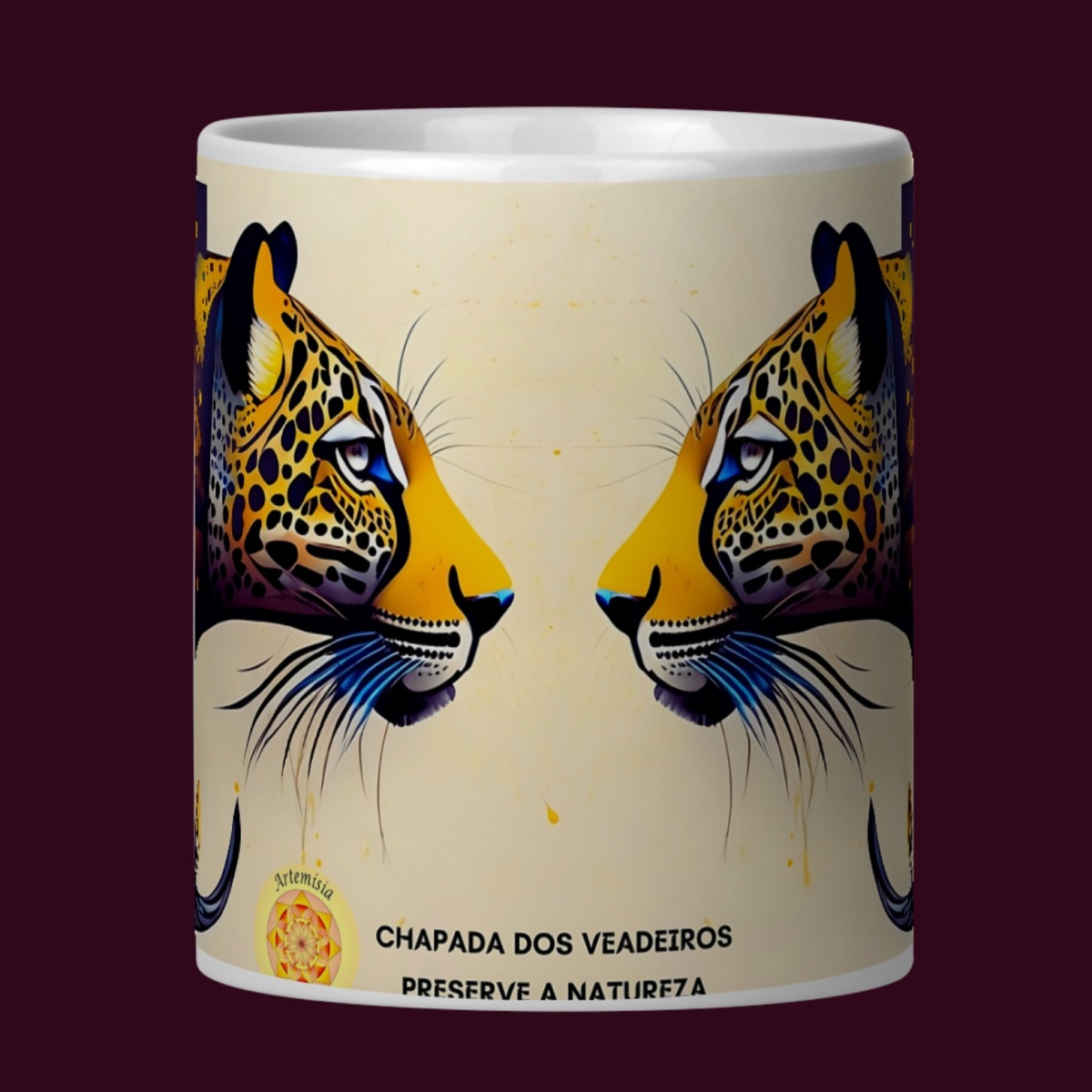 ARTEMÍSIA Canecas – ‘Onça-pintada – Cerrado Brasileiro’ - 06