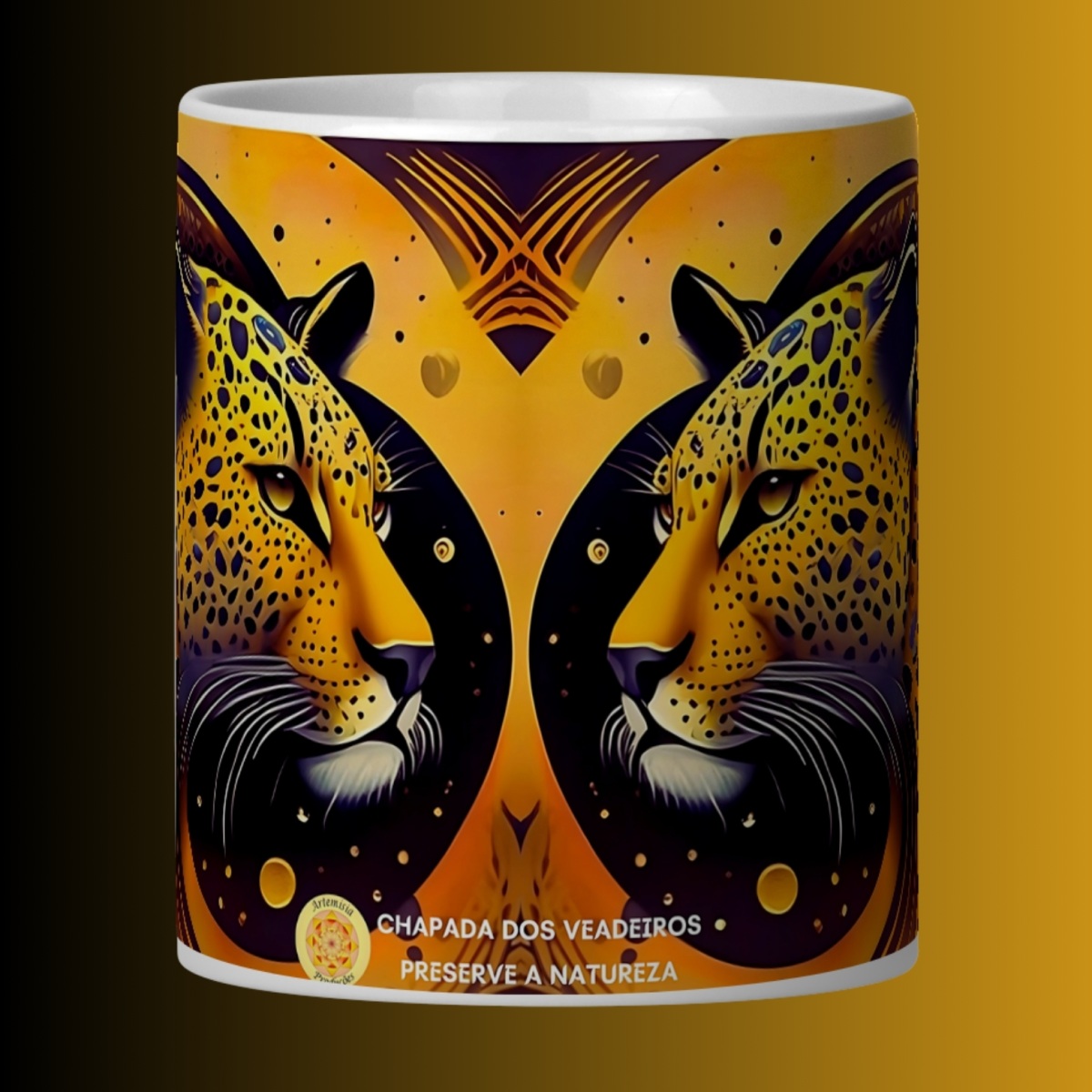 ARTEMÍSIA Canecas – ‘Onça-pintada – Cerrado Brasileiro’ - 09