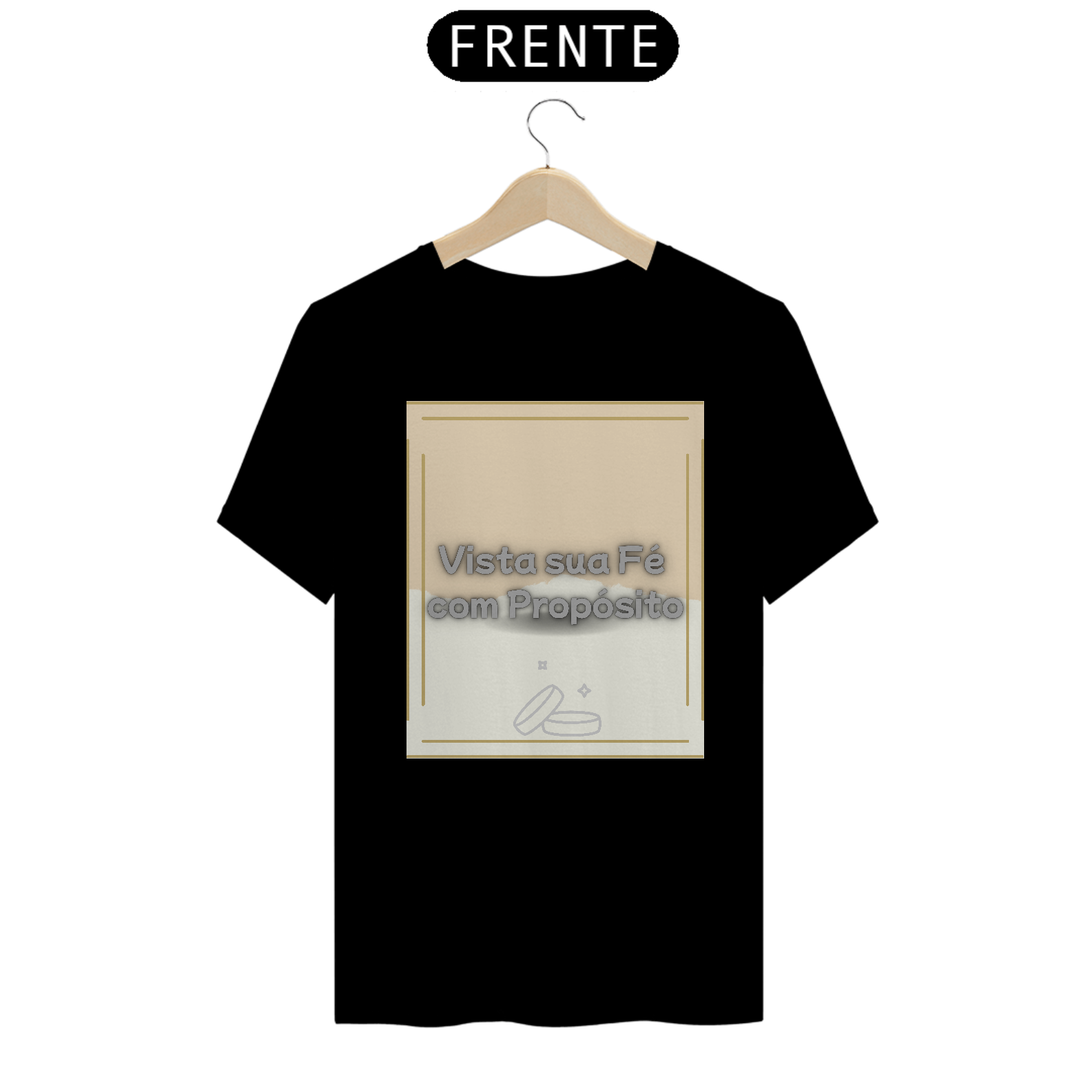 Camisa Masc. Quality - Fé com Propósito