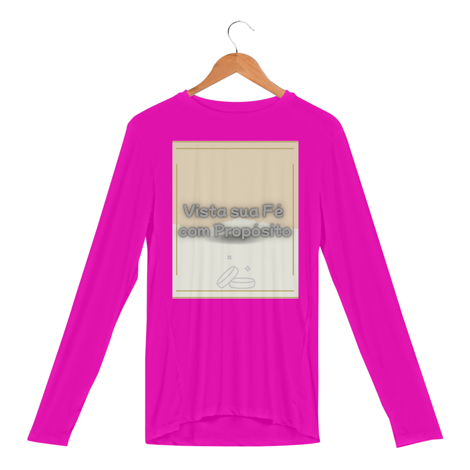 Camisa Manga Longa Feminina - Fé e Propósito