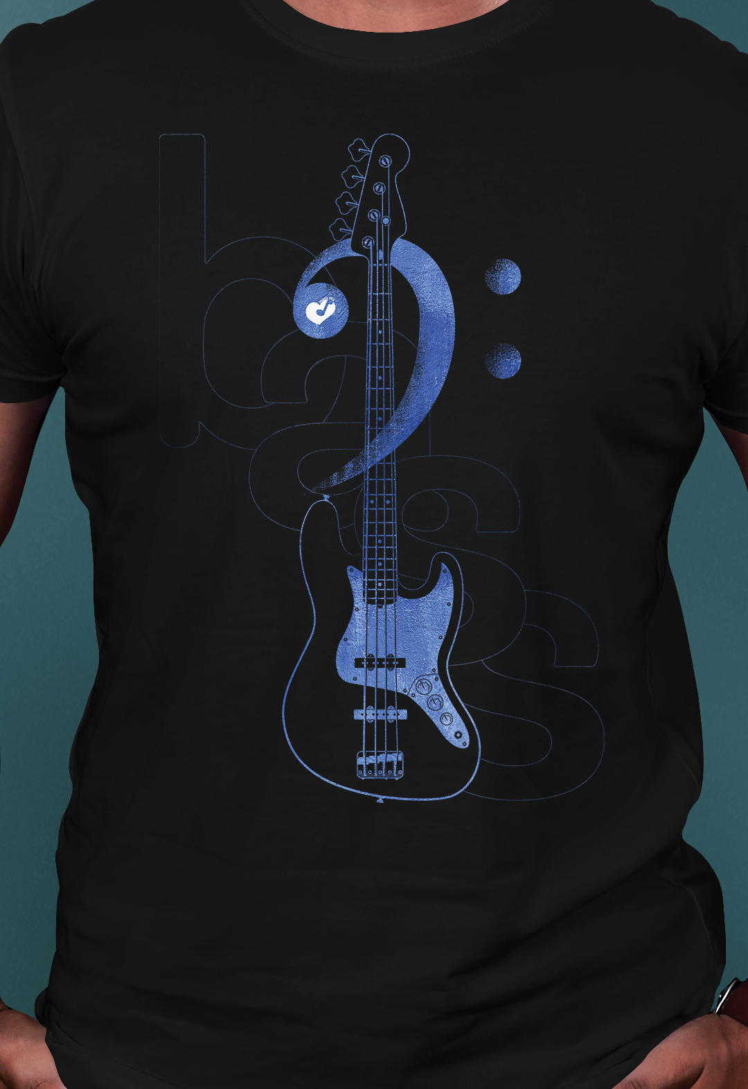 CAMISETA É GRAVE • Baixo