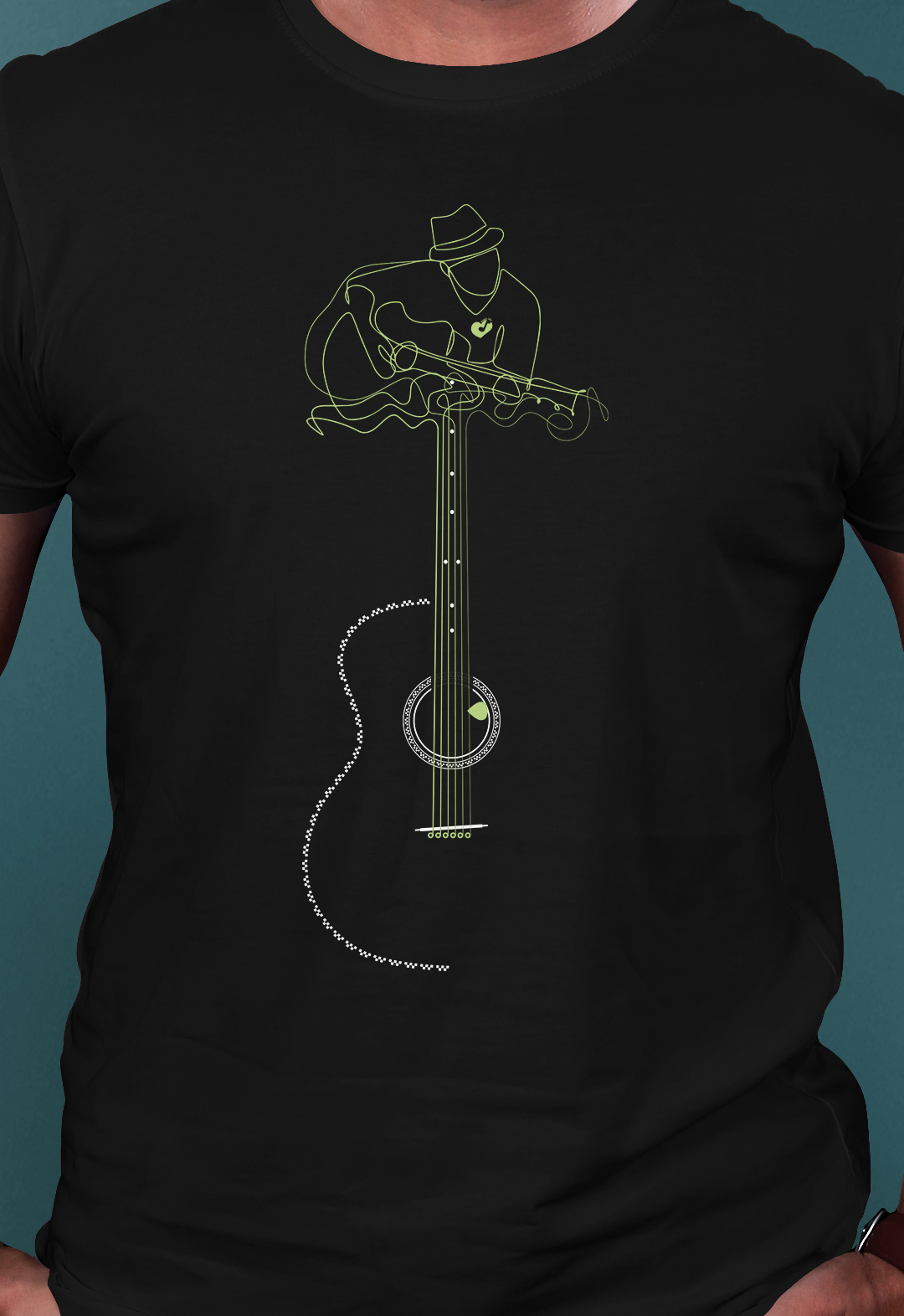CAMISETA EU E MEU VIOLÃO