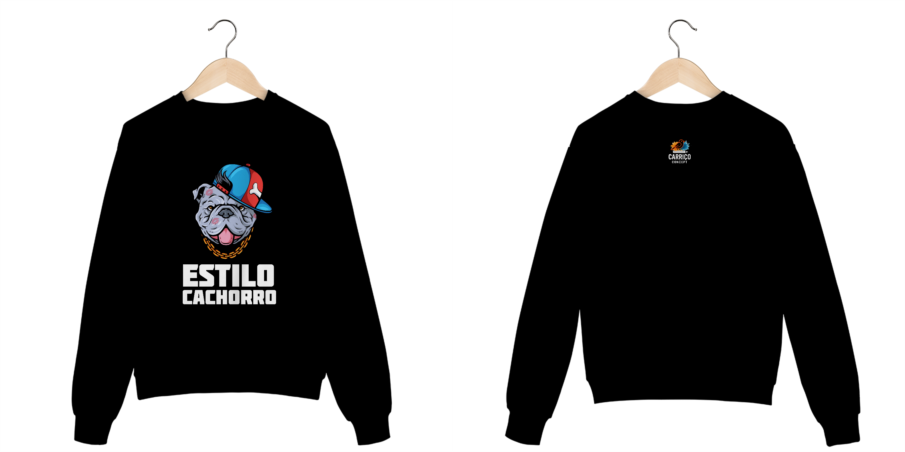 MOLETOM ESTILO CACHORRO