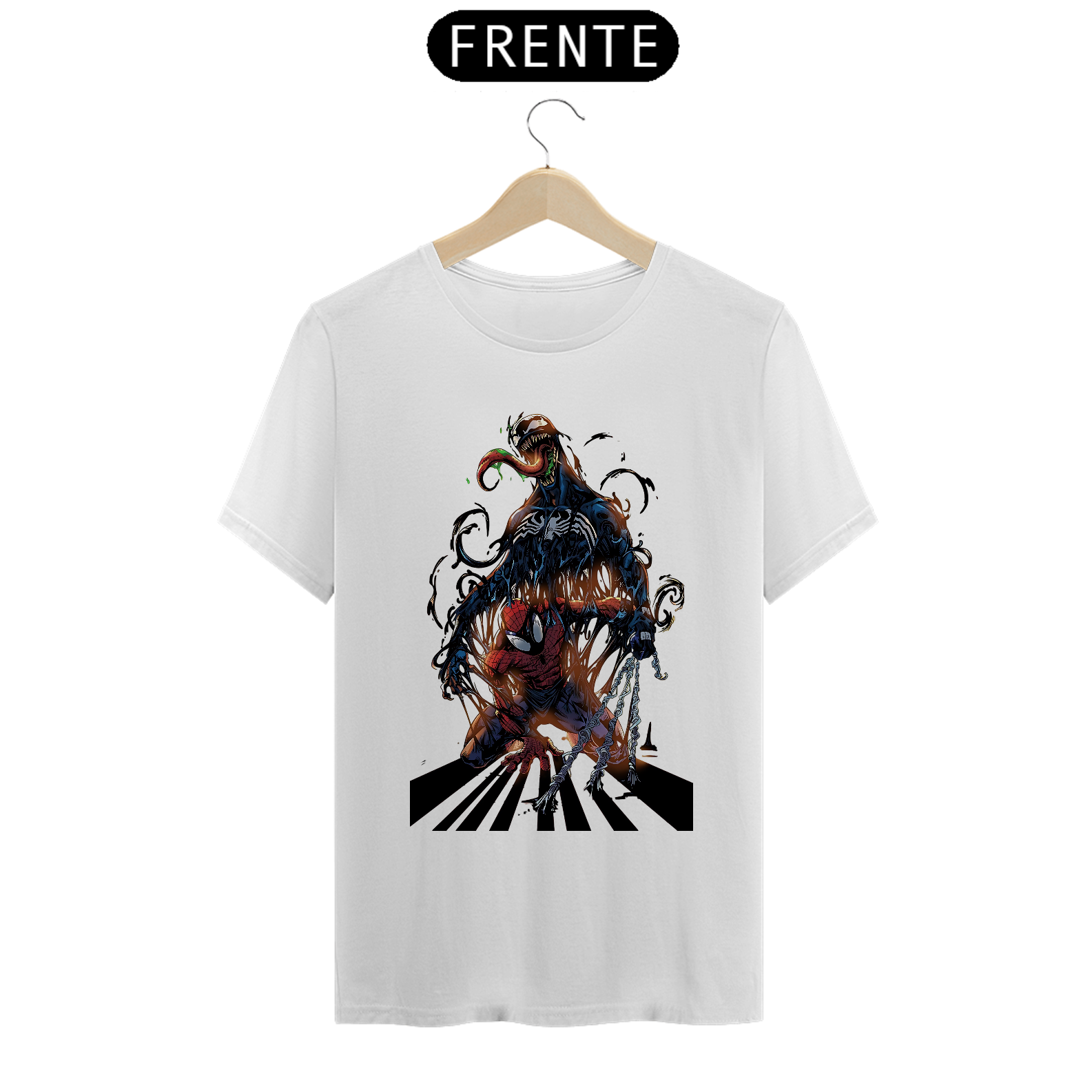 Camiseta Homem Aranha Spider man VS Symbiote