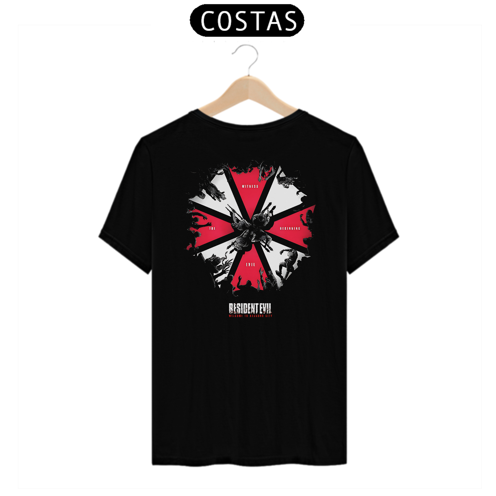 Camiseta Resident Evil Welcome to Raccoon City