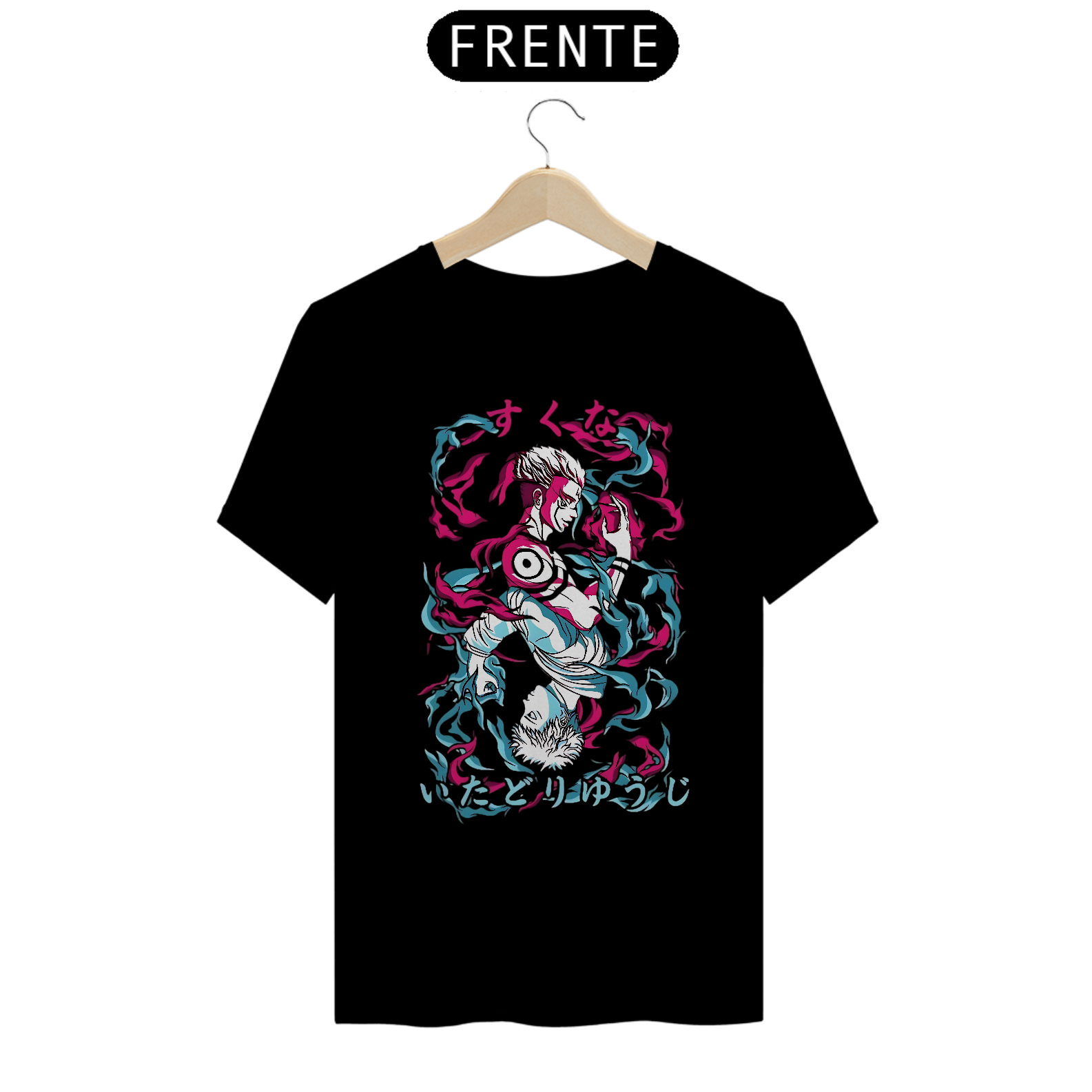Camiseta Jujutsu Kaisen Sukuna e Yuji