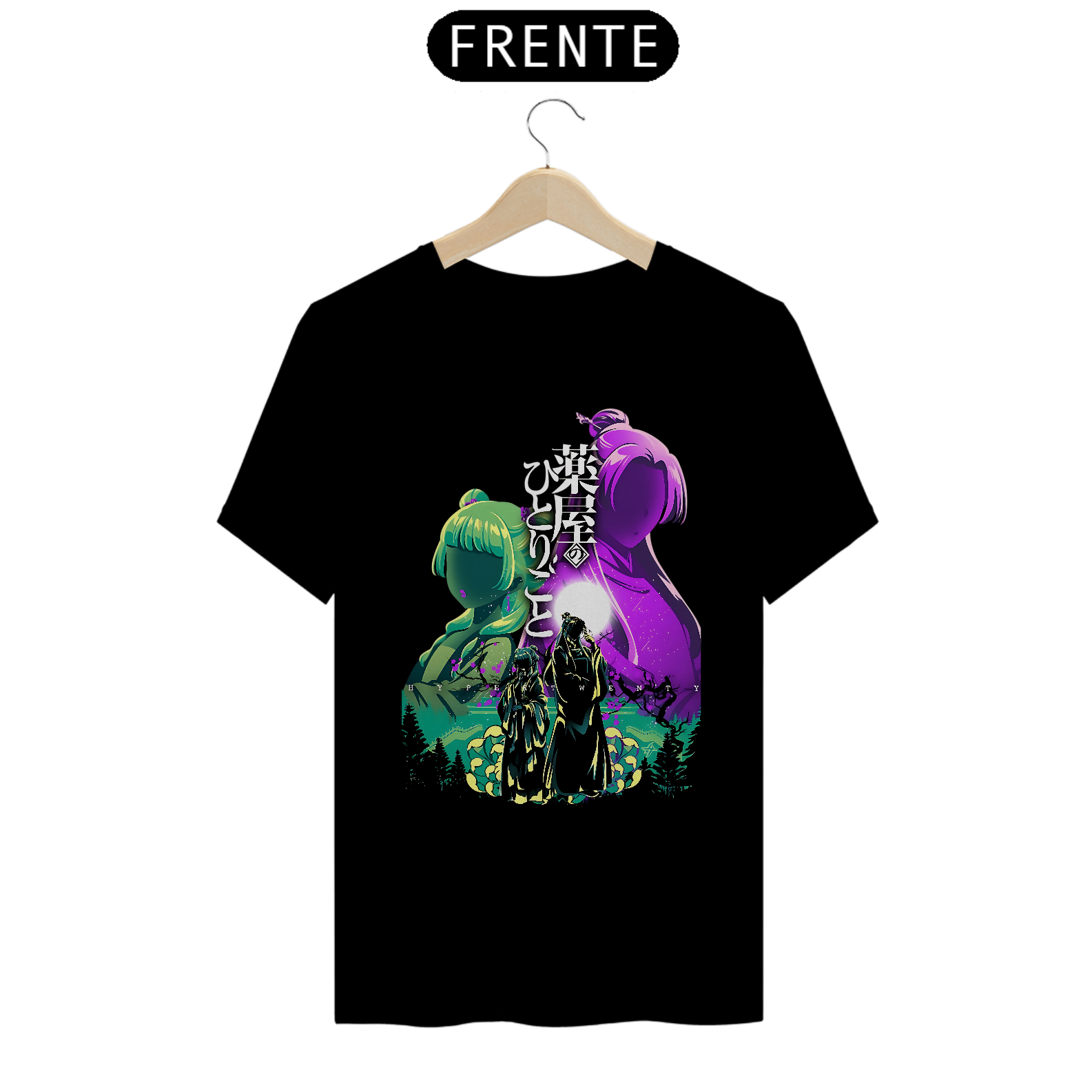 Camiseta Diário de Uma Apotecária Maomao e Jinshi
