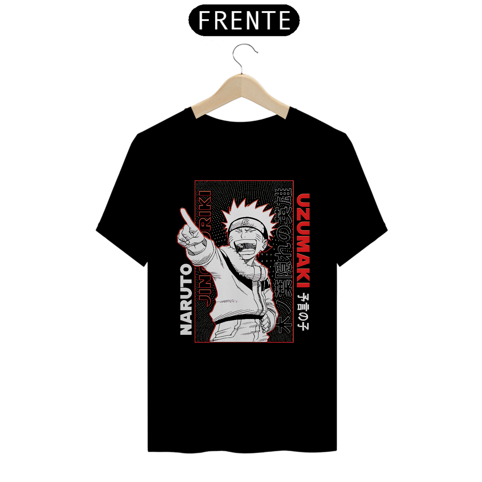 Camiseta Naruto Uzumaki 