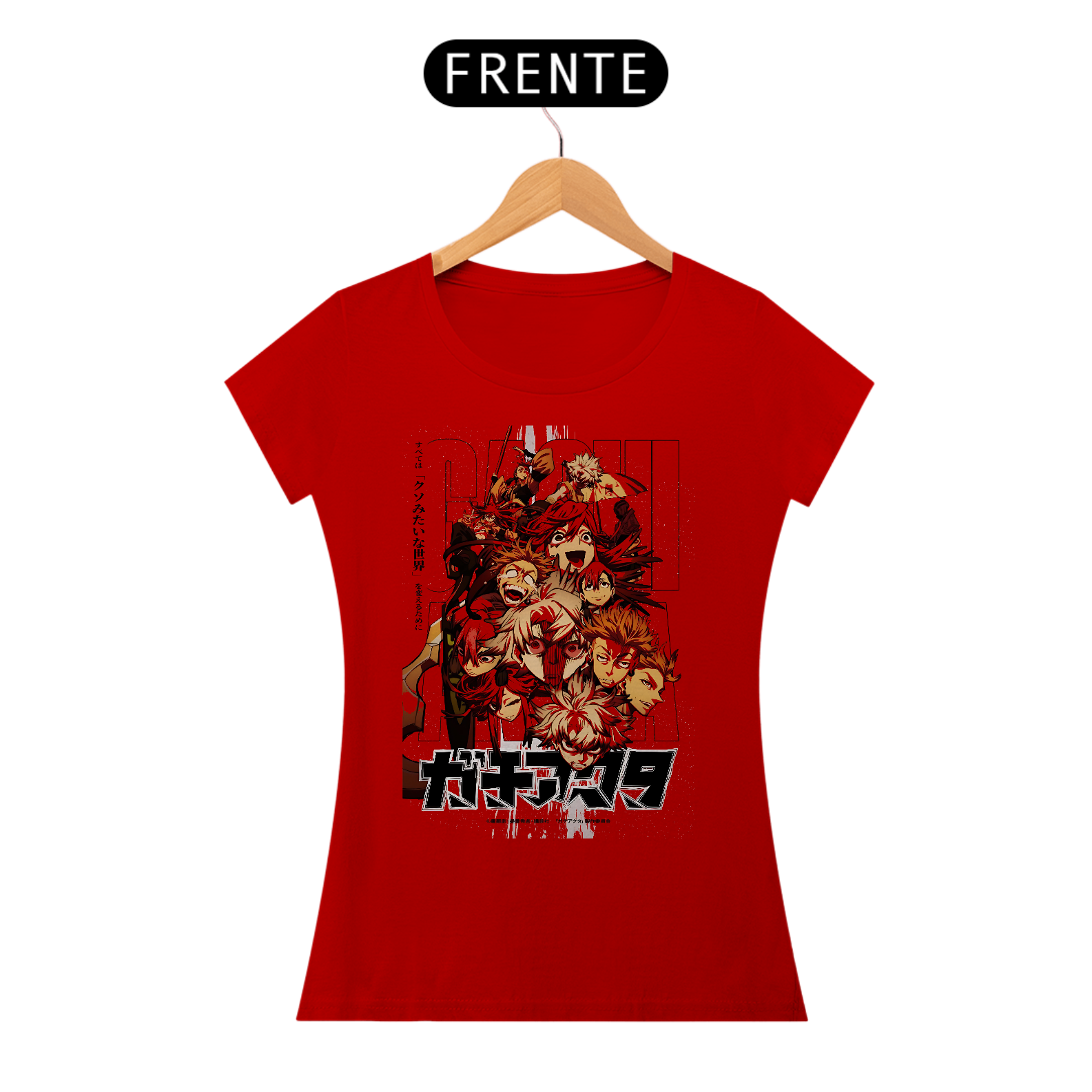 Camiseta Baby Long Gachiakuta