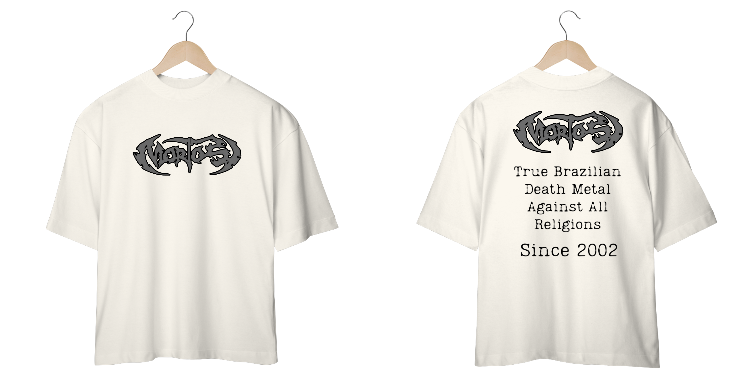 Oversized LOGO CINZA