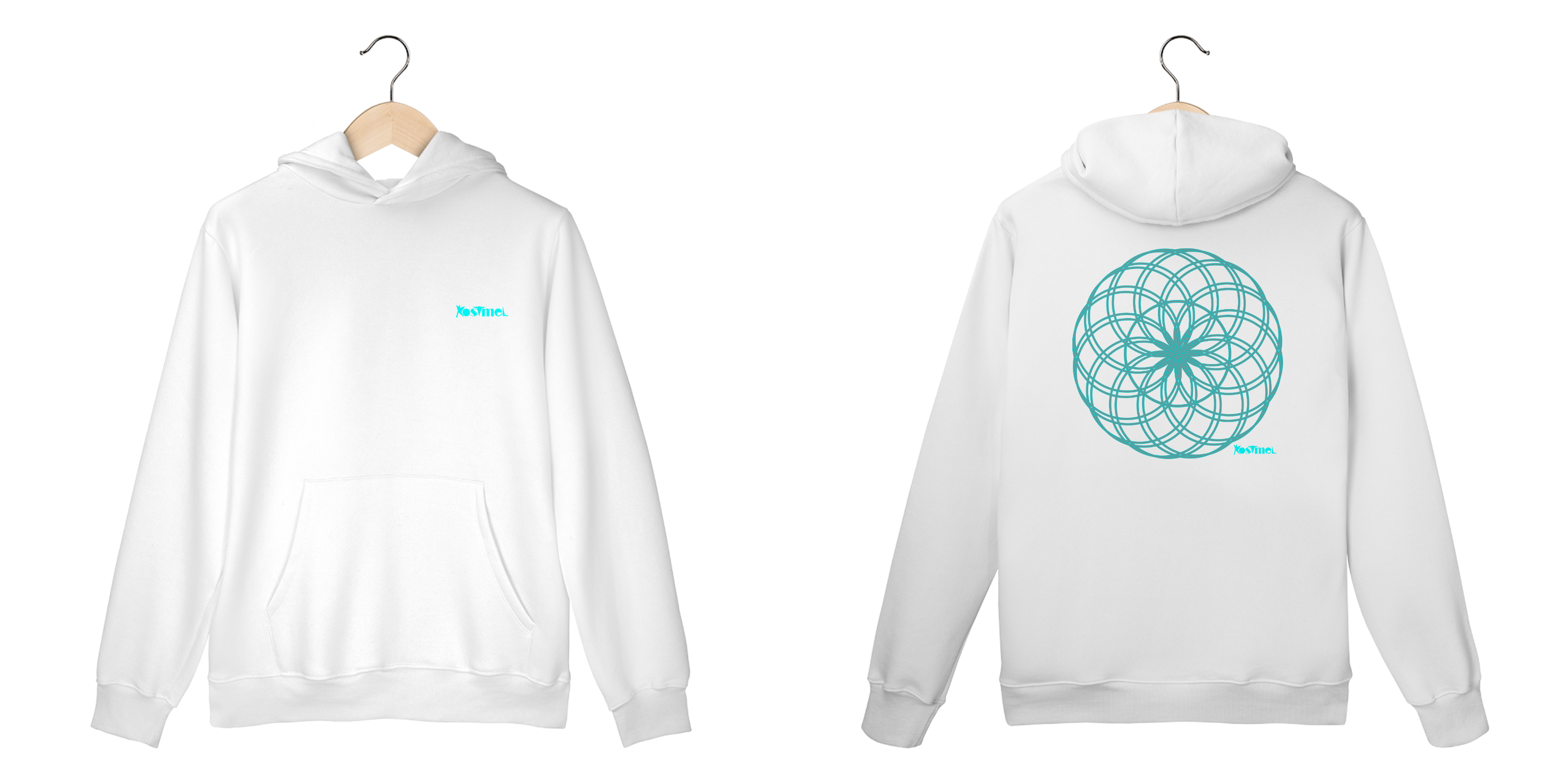 Moletom Canguru - Flor Eterna da Vida