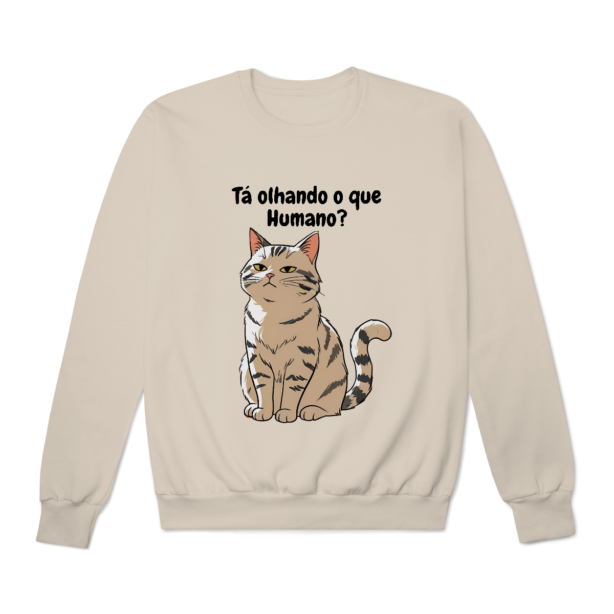 Moletom Gatinho Mal-Humorado