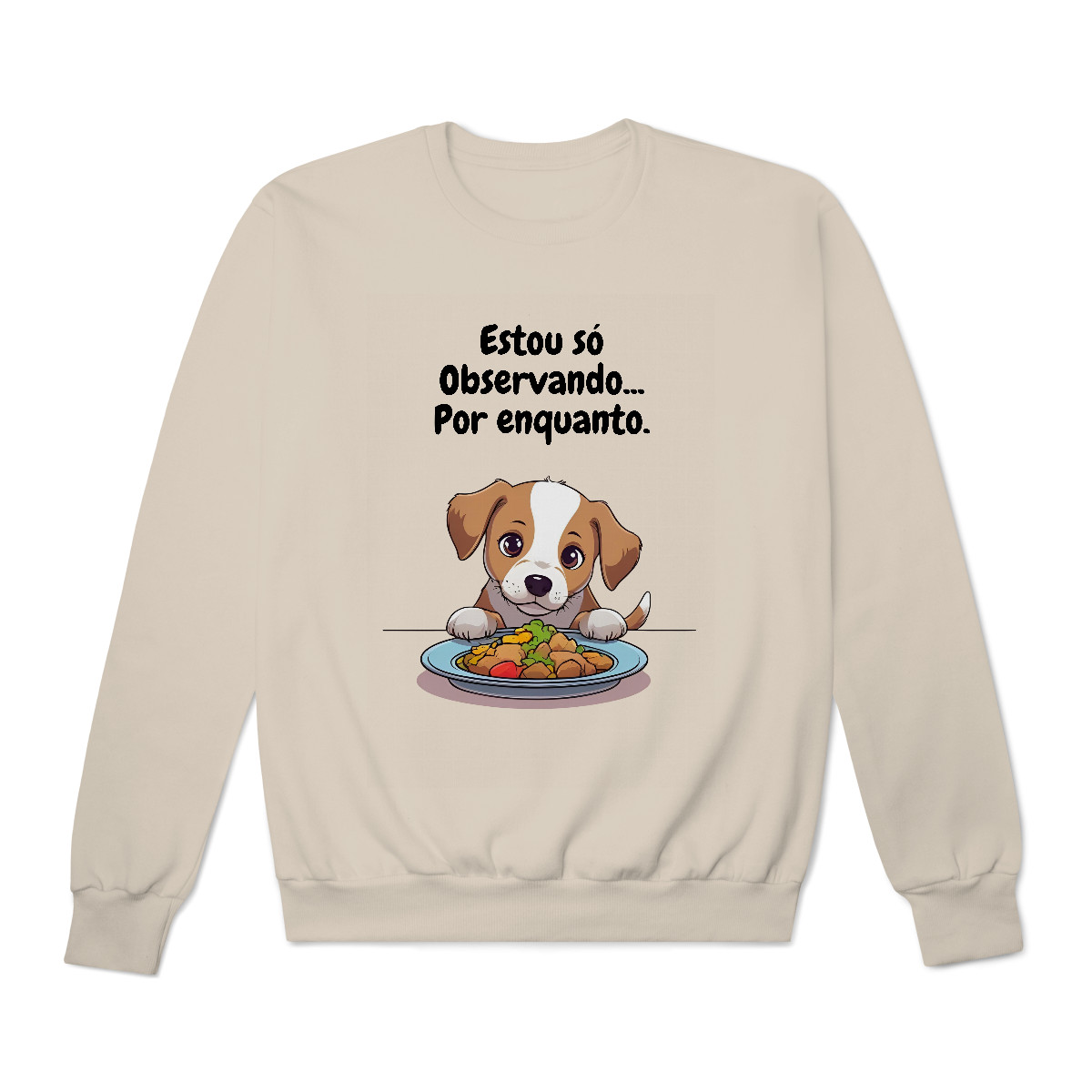 Moletom Cachorrinho Interessado.