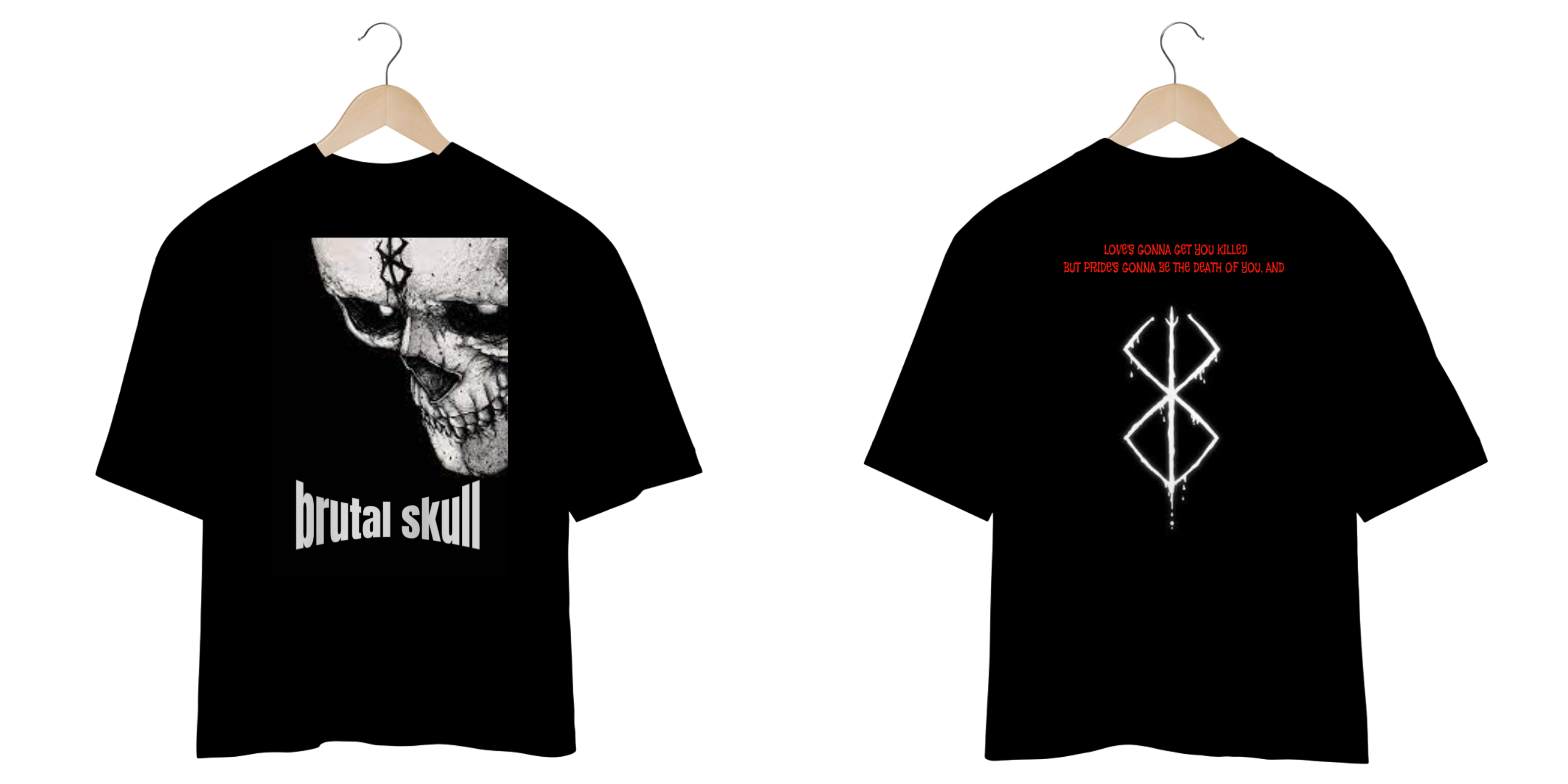 Nome do produto: camiseta oversized berzerk pride