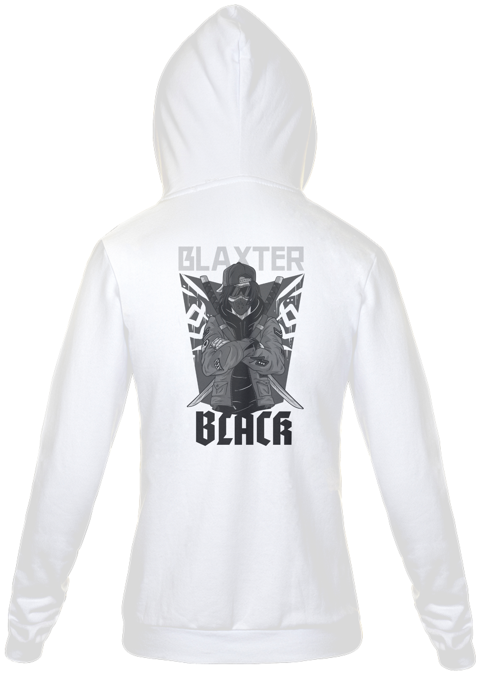 Black | Blaxter Gaming | Moletom c/ Zíper