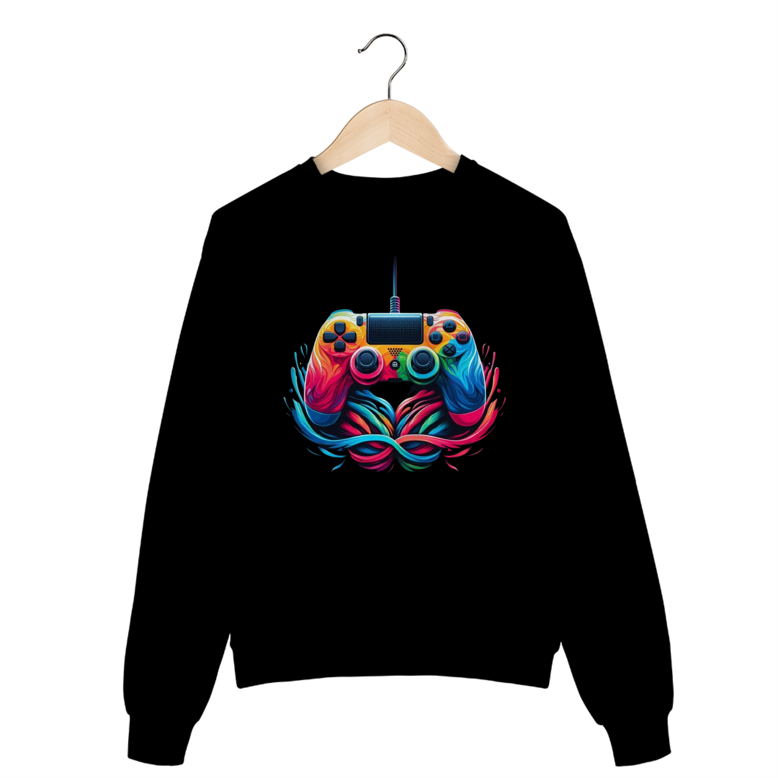 Moletom Fechado Controle Video Game | Estampa Premium