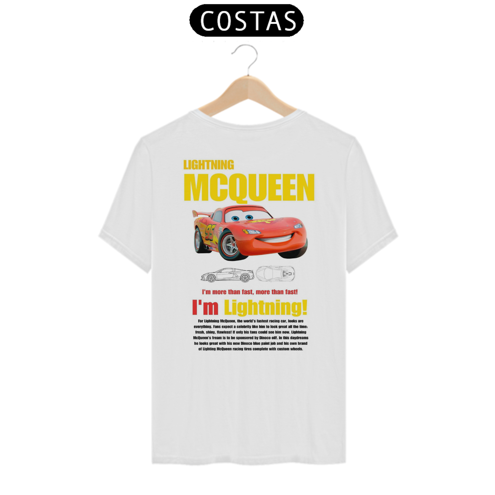Camiseta Mcqueen