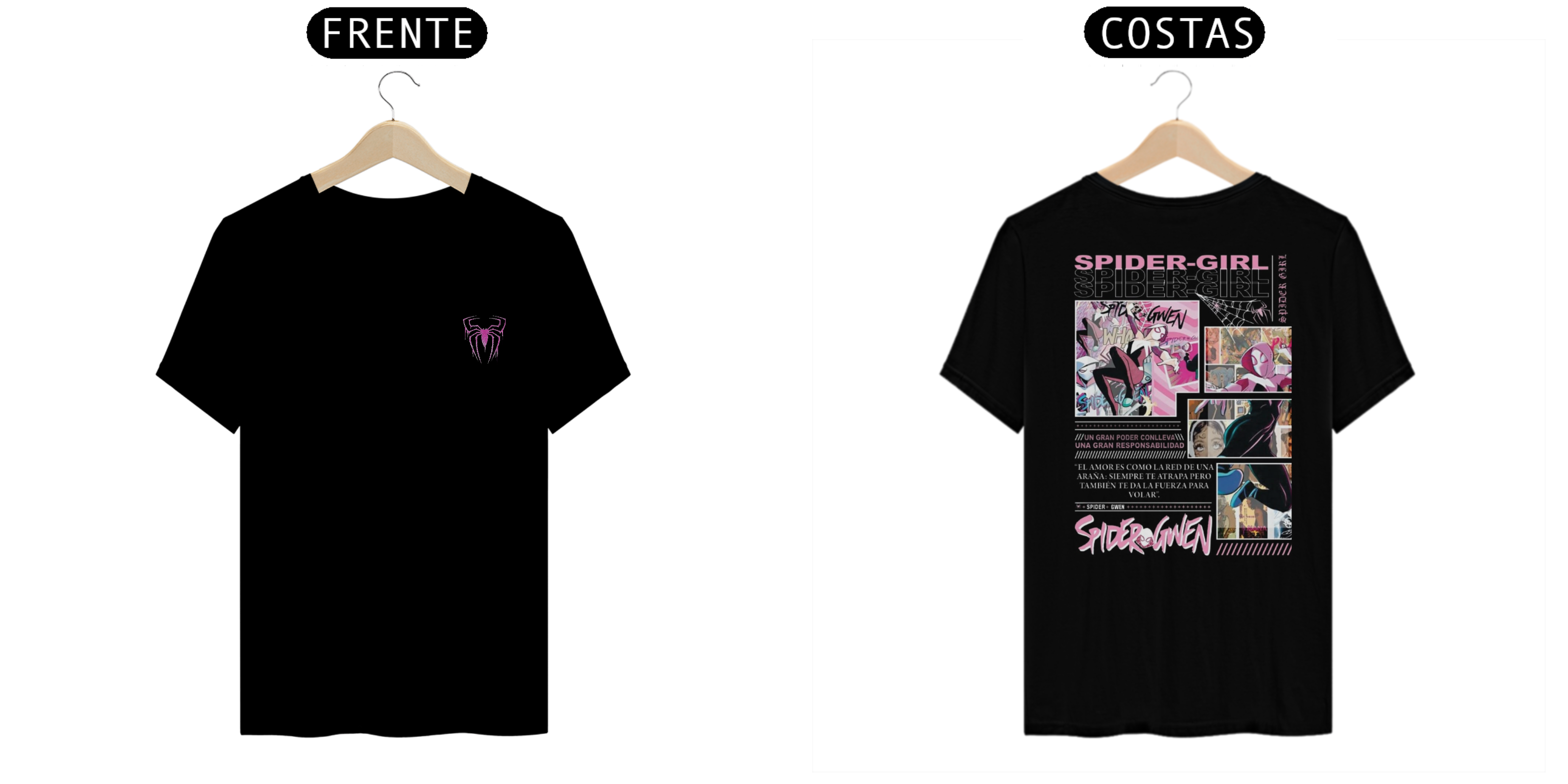 camiseta Spider-Gwen