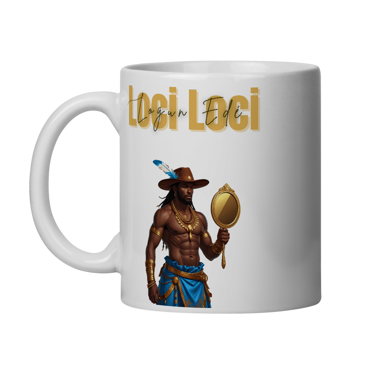 Caneca Orixá Logun Edé