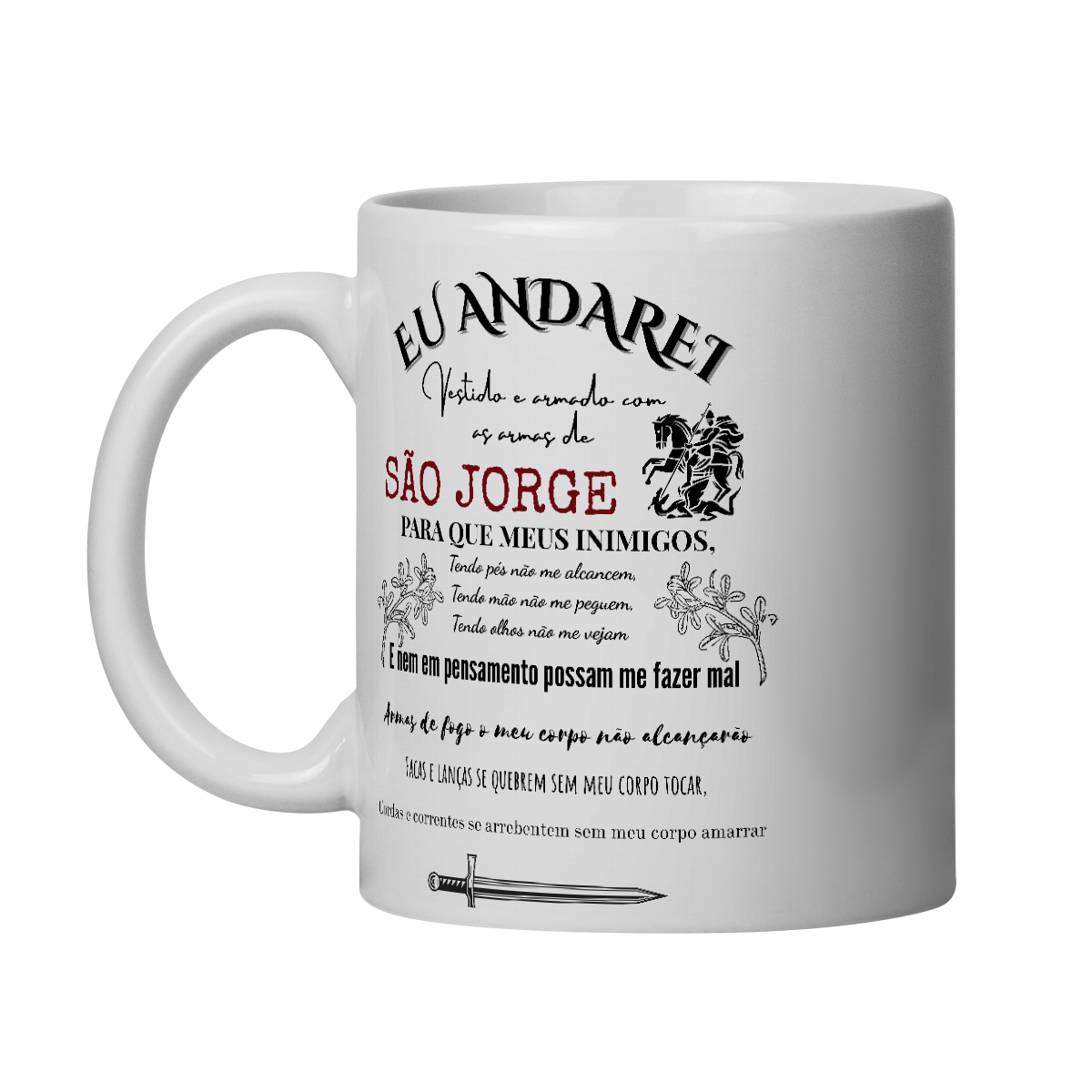 Caneca Reza de São Jorge