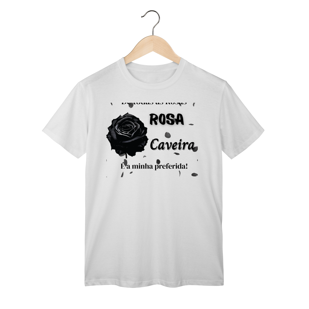 T-Shirt Rosa Caveira