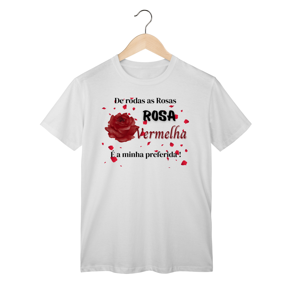 T-Shirt Rosa Vermelha