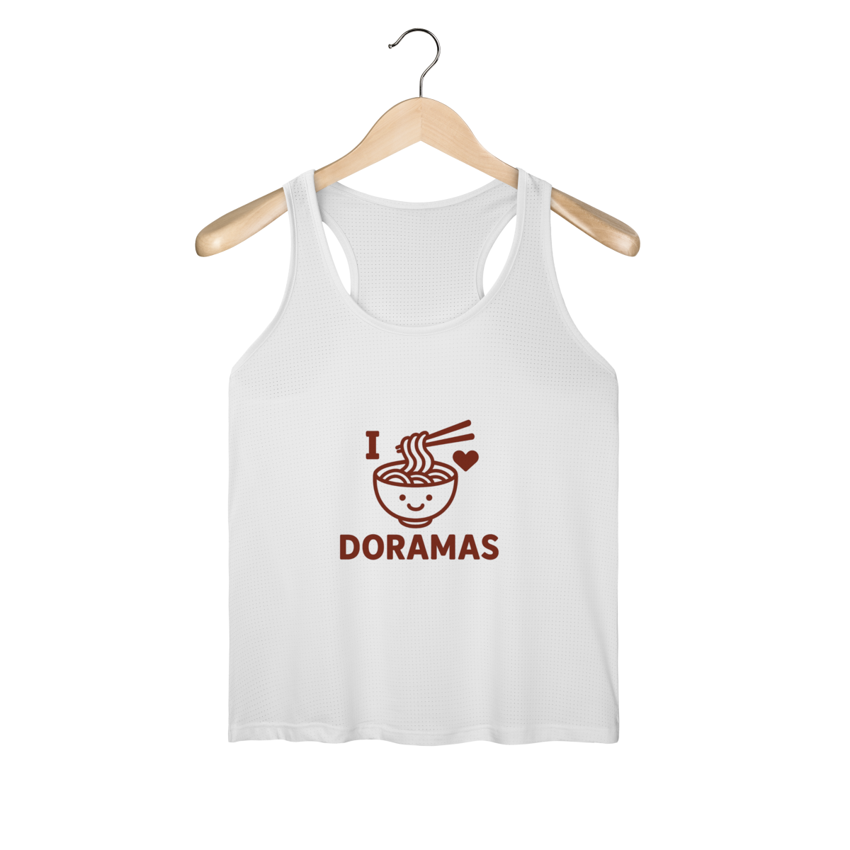 Regata Feminina “I ❤ Dorama” – Estilo & Conforto