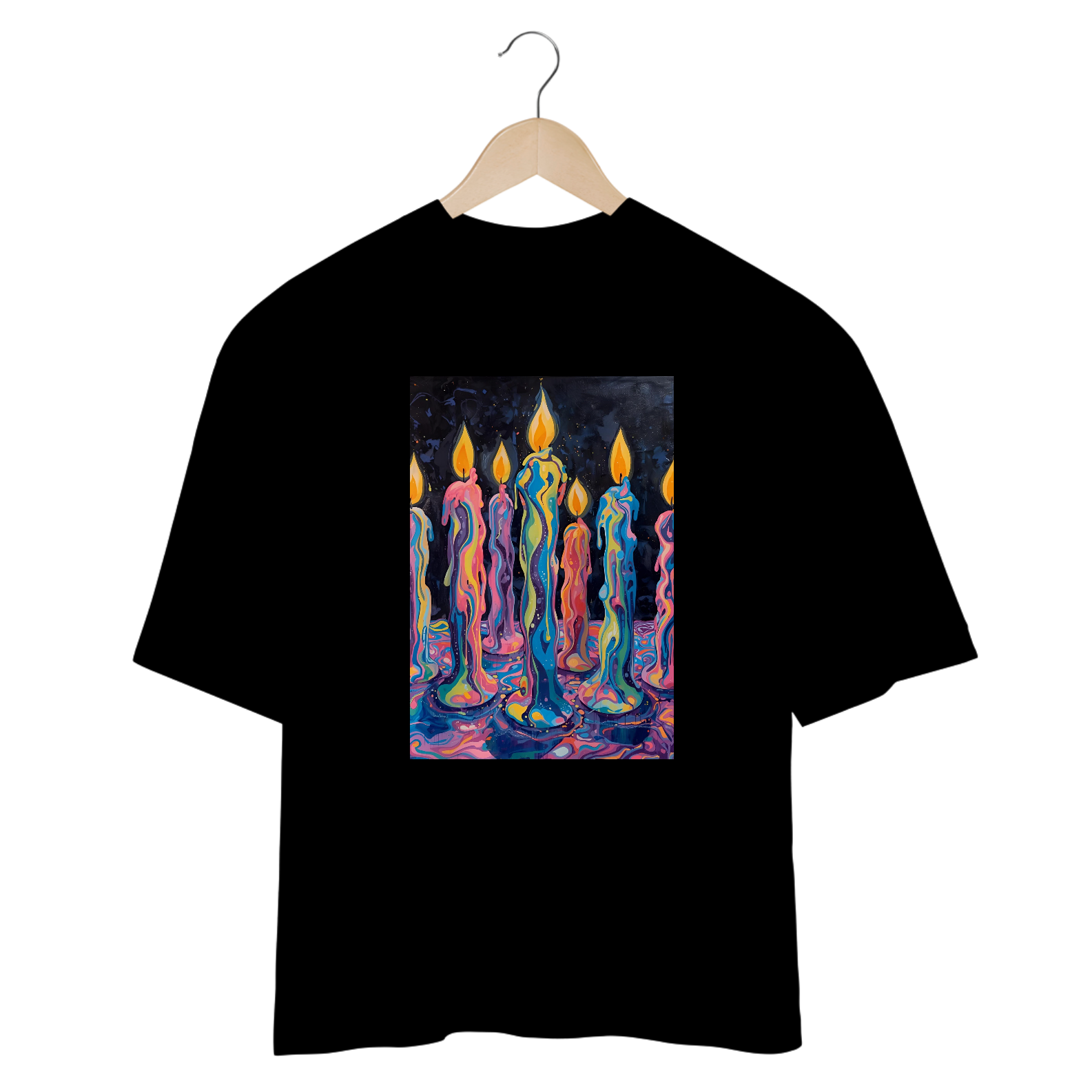 Camiseta Oversized - Velas