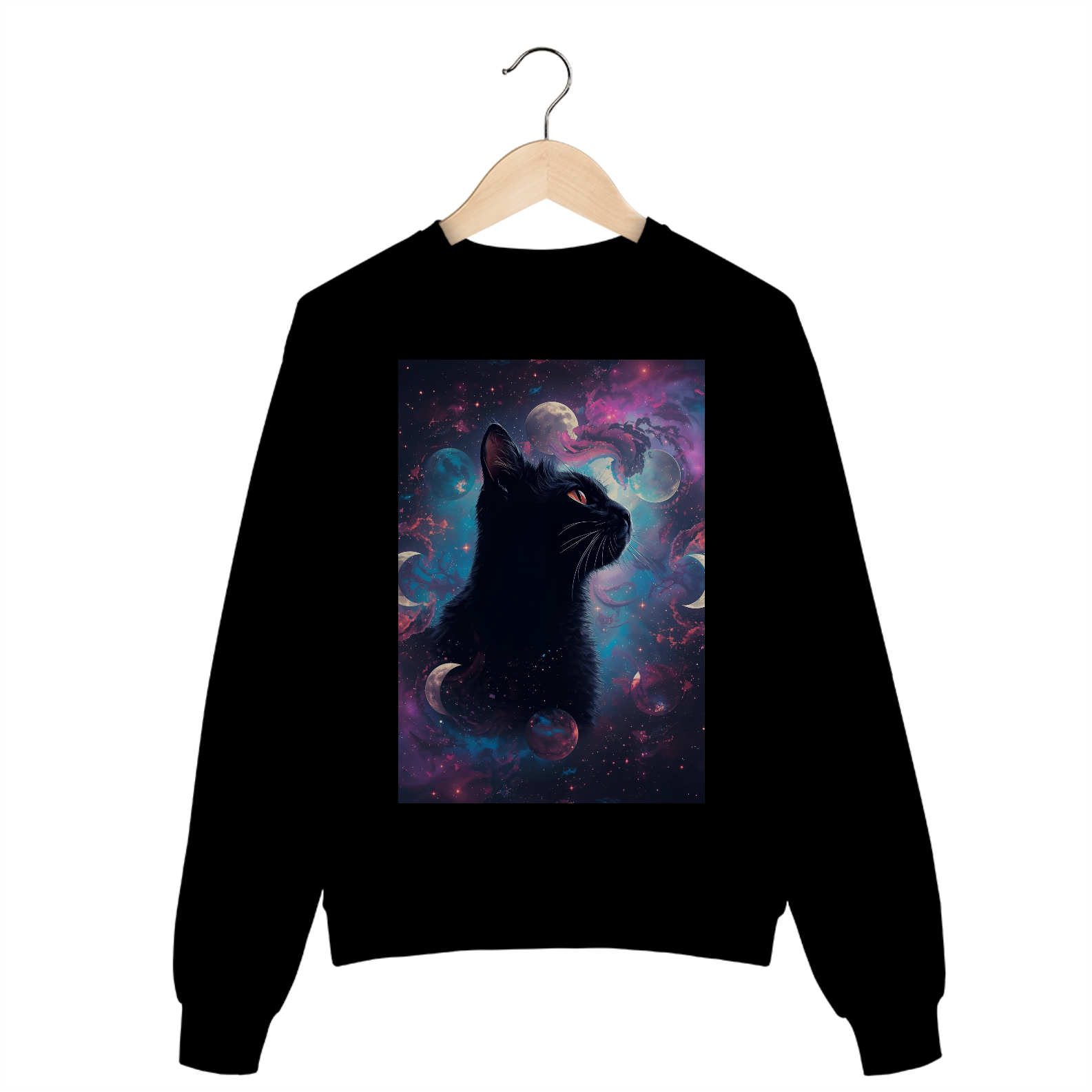 Moletom Prime Fechado - Gato Místico