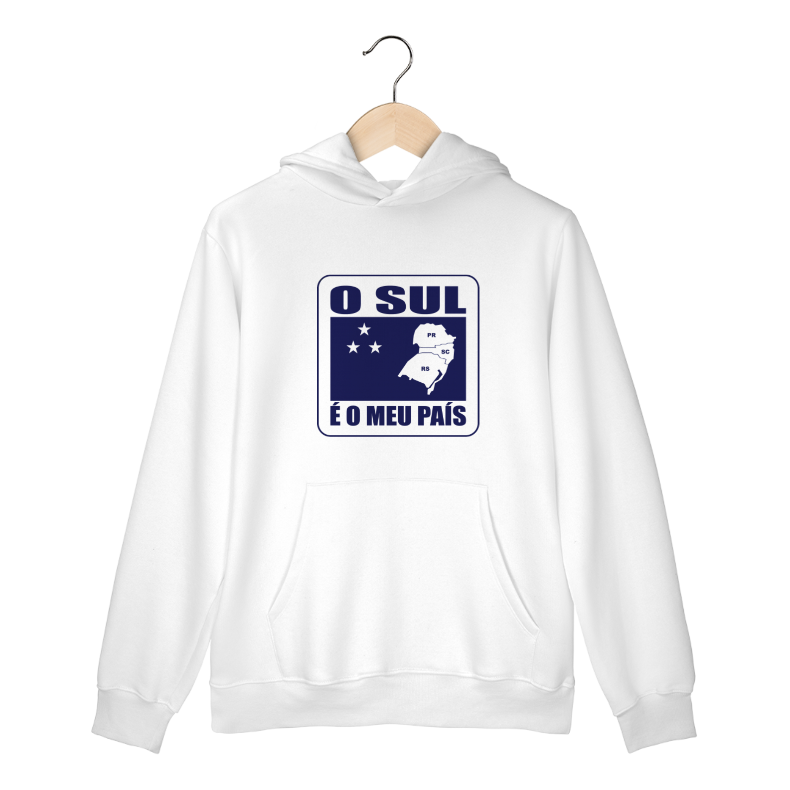 Moletom Canguru Logo MSMP