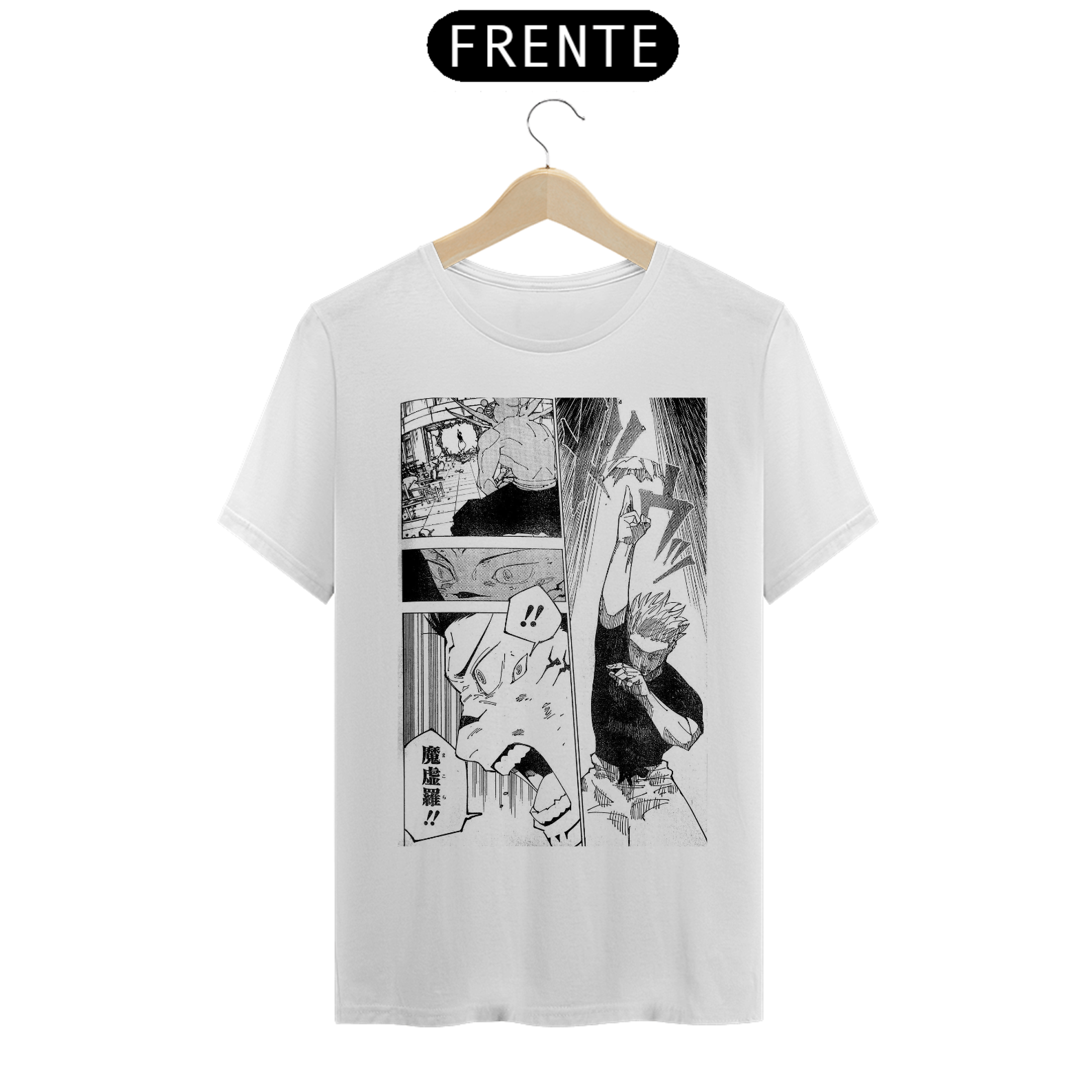 JUJUTSO KAISEN  CAMISA MANGÁ 01