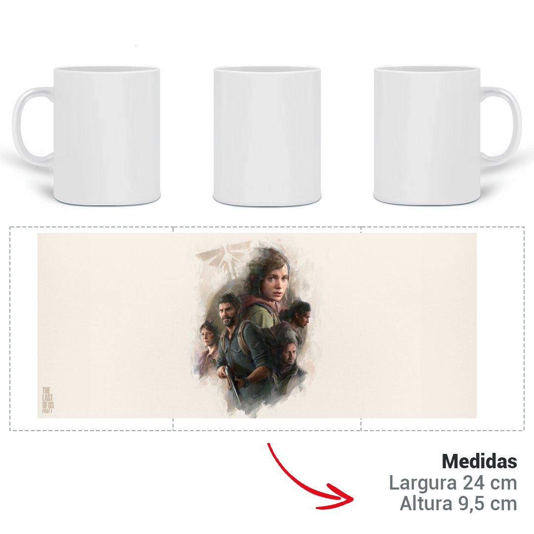 caneca  last of us