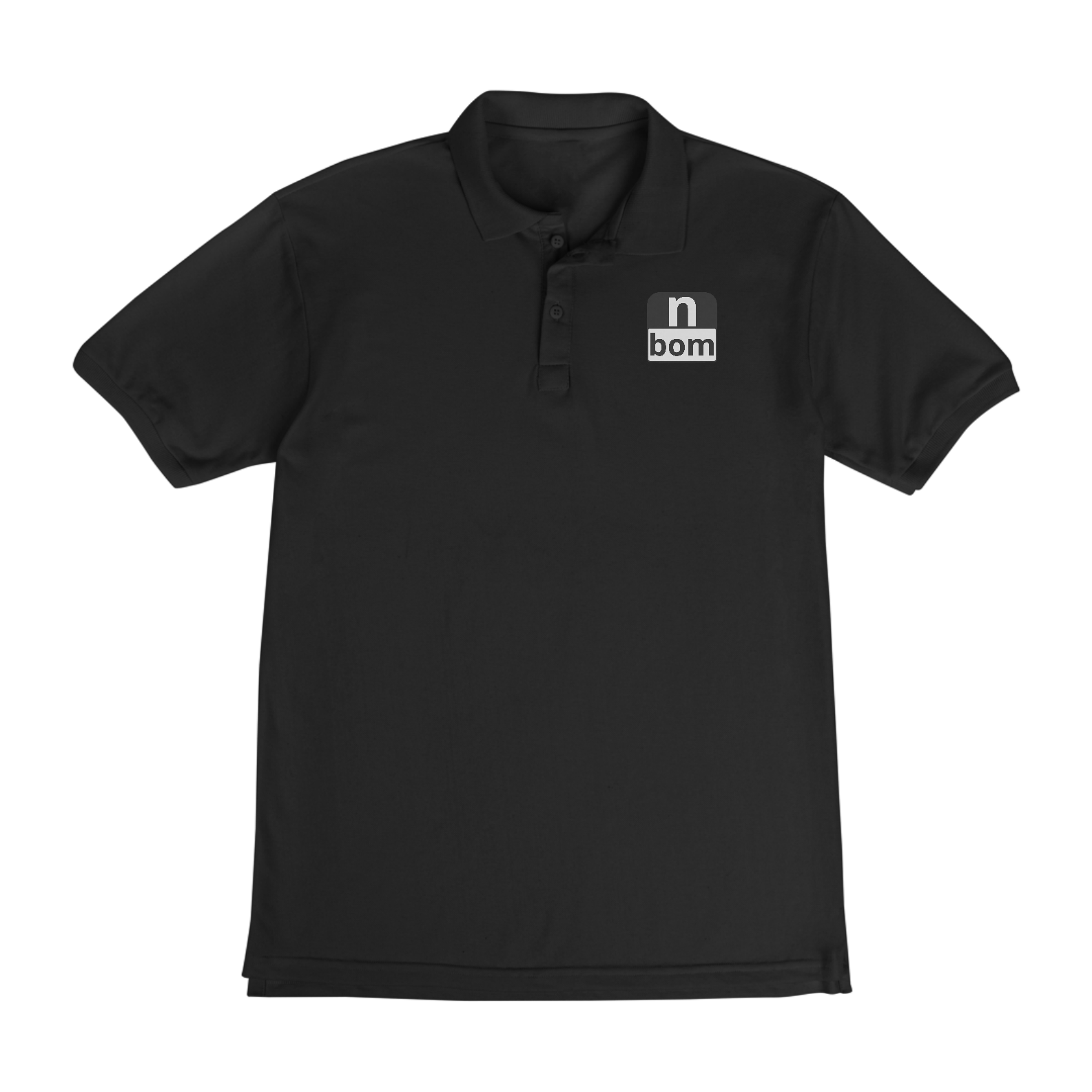 Camiseta Polo Negro Bom – Estilo Clássico com Identidade