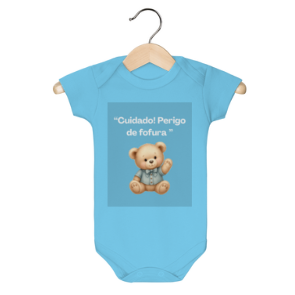 Body de bebê com manga