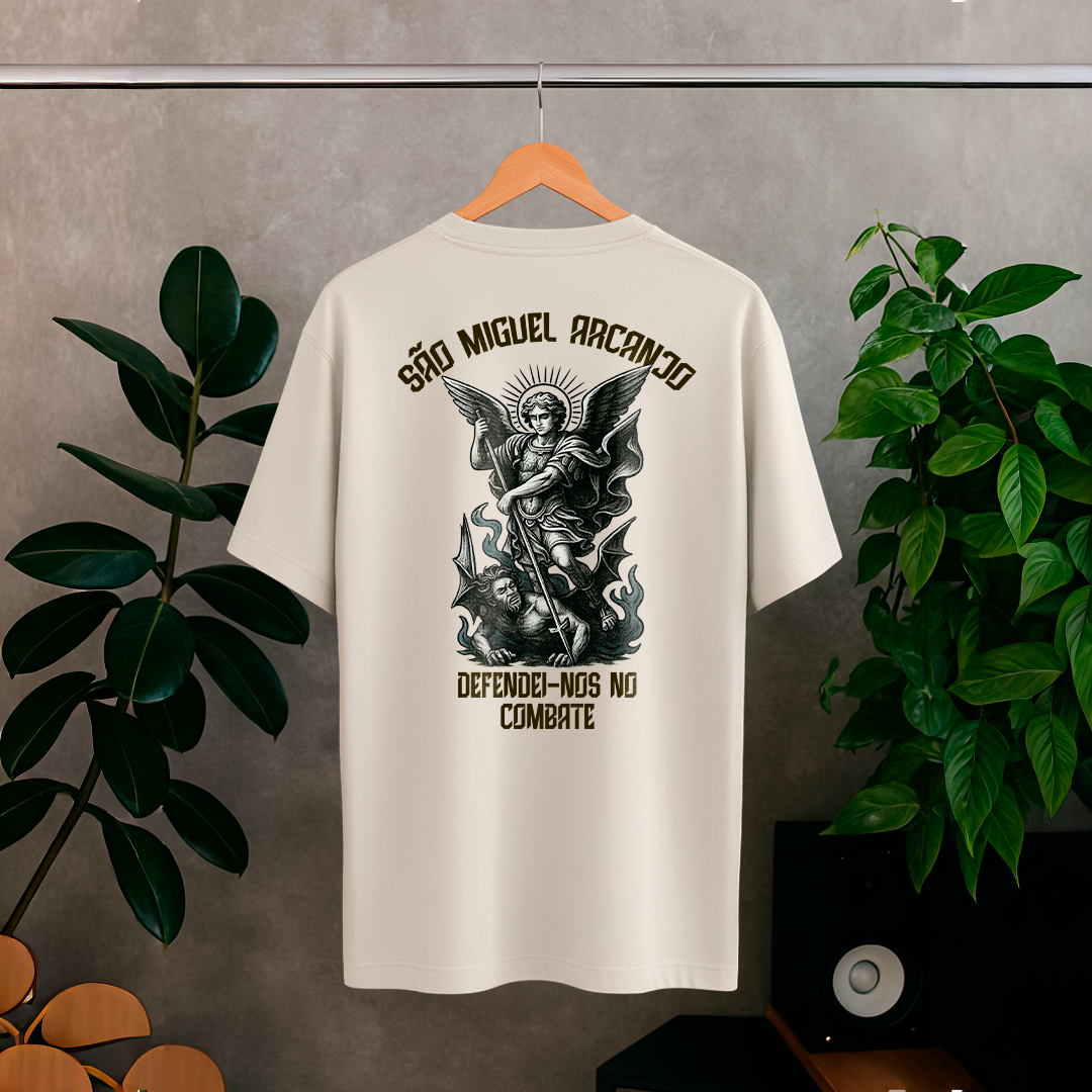 Camisa Oversized Off-White Abba São Miguel Arcanjo